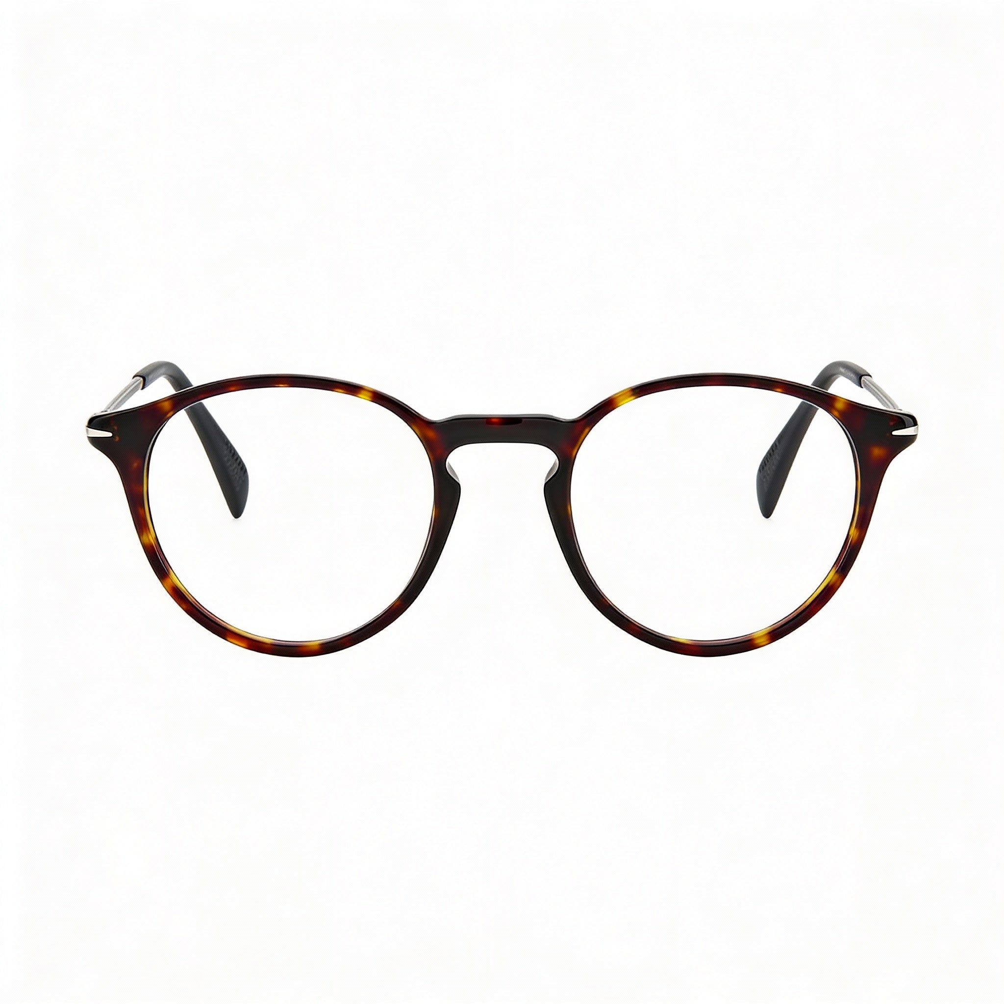 David Beckham DB 1049 Unisex Havana Plastic Frame Eyewear with Plastic/Polycarbonate Lenses, 48mm, Photo 2
