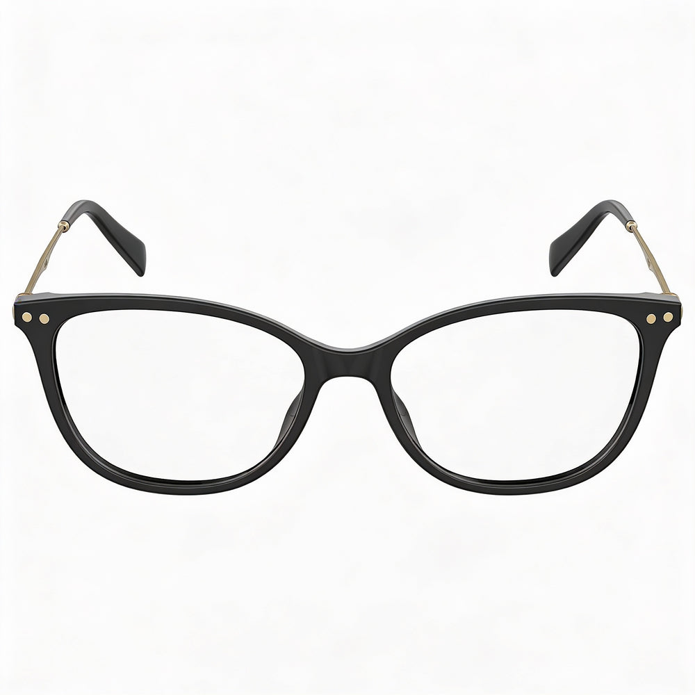 Levi's Women's Cat Eye Polymethyl Methacrylate Black Non- Eyeglasses LV 5021 51-16-140