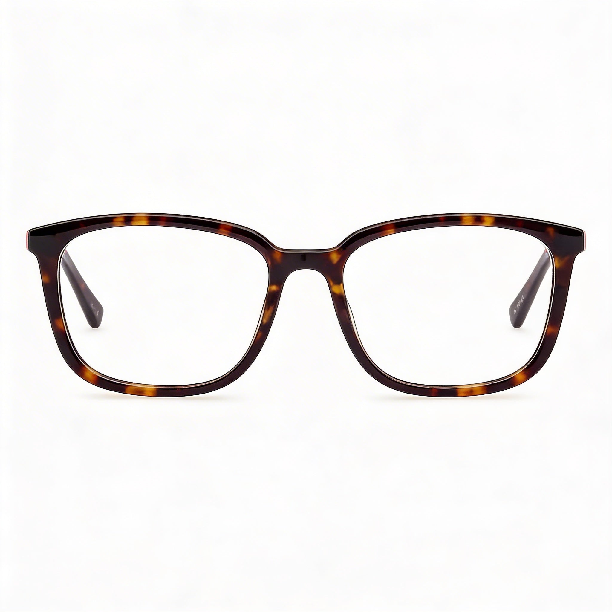 GANT Modern Men's Dark Havana Acetate Eyeglass Frames with Polycarbonate Lenses - 53mm Lens Width, Photo 2