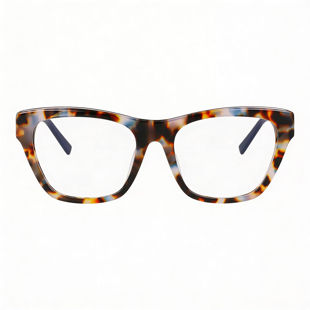 Gafas DKNY Modern para mujer con montura de acetato, diseño de color carey hueso y tinta, 54 mm de ancho de lente