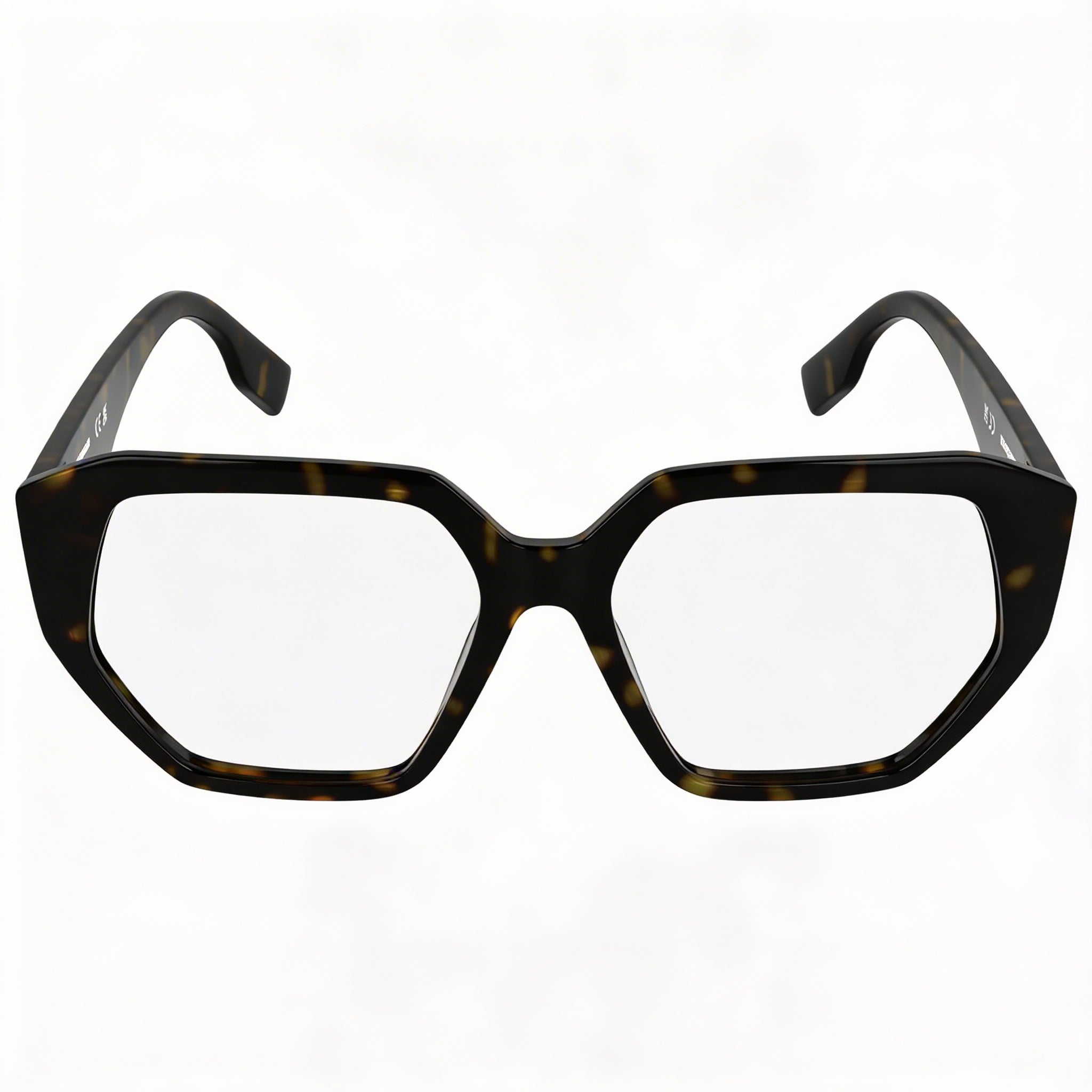 Gafas Karl Lagerfeld Kl6213 para mujer con montura de acetato en carey y lentes transparentes de 54 mm, Photo 2