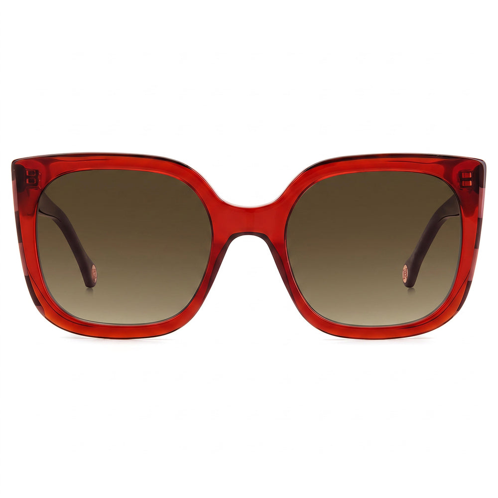 Gafas de sol de mujer Carolina Herrera HER 0128/S de acetato ojo de gato, rojo burdeos de 54 mm