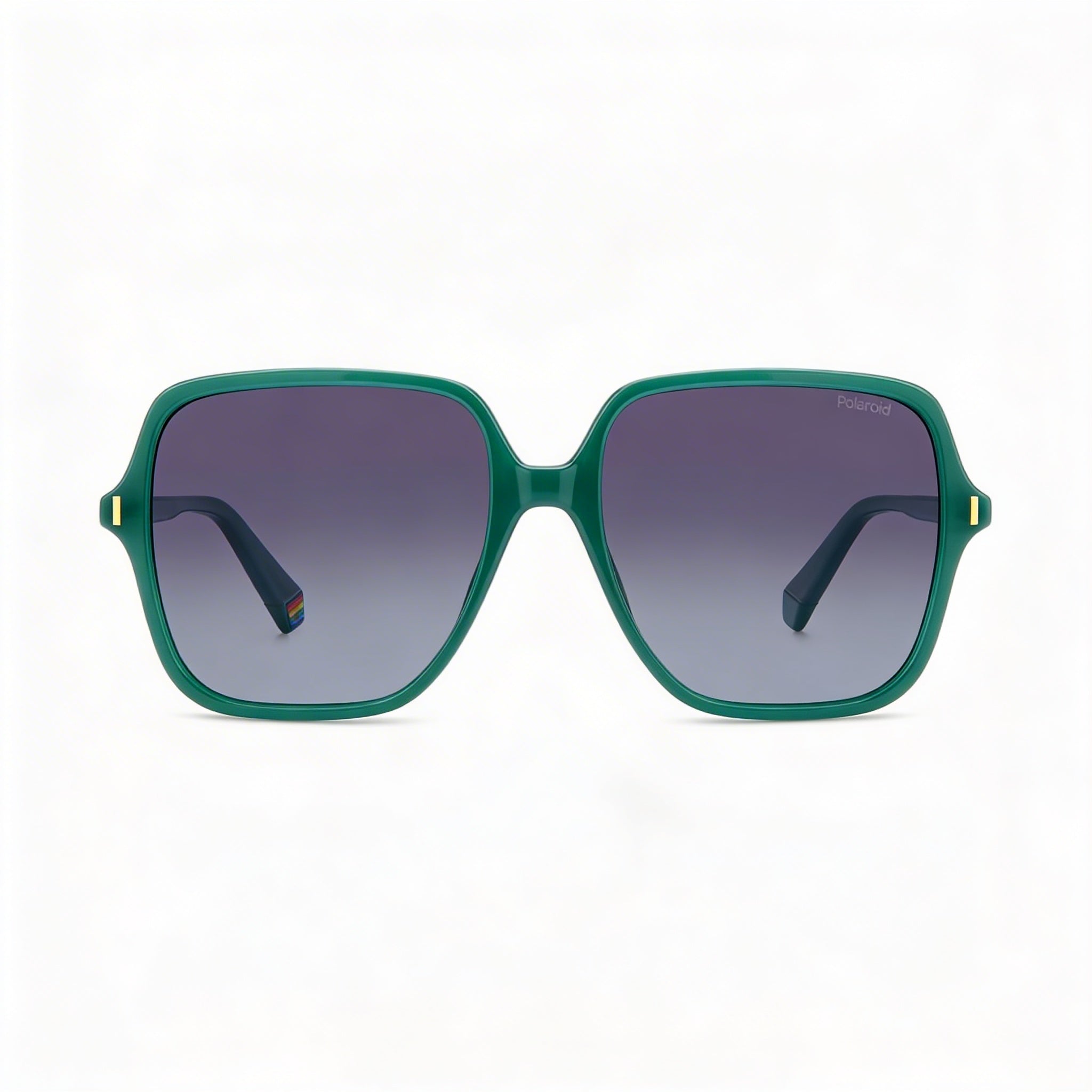 Polaroid Eyewear Classic Women's Green Eco Polycarbonate Grey Shaded Polarized UV 400 Sunglasses 56mm, Photo 2