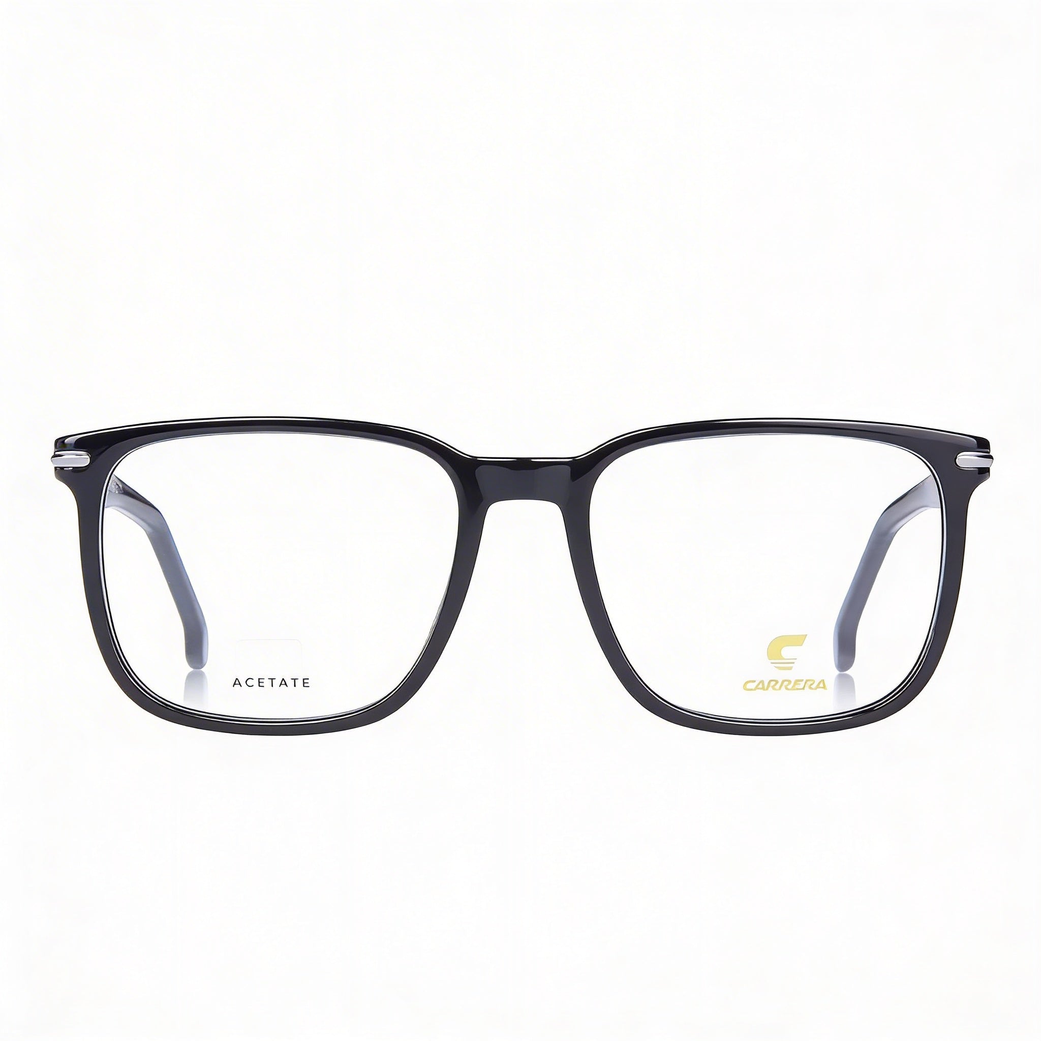 Gafas Carrera Carrera 309 de acetato negro de estilo moderno para hombre, lentes de policarbonato, 54mm, Photo 2
