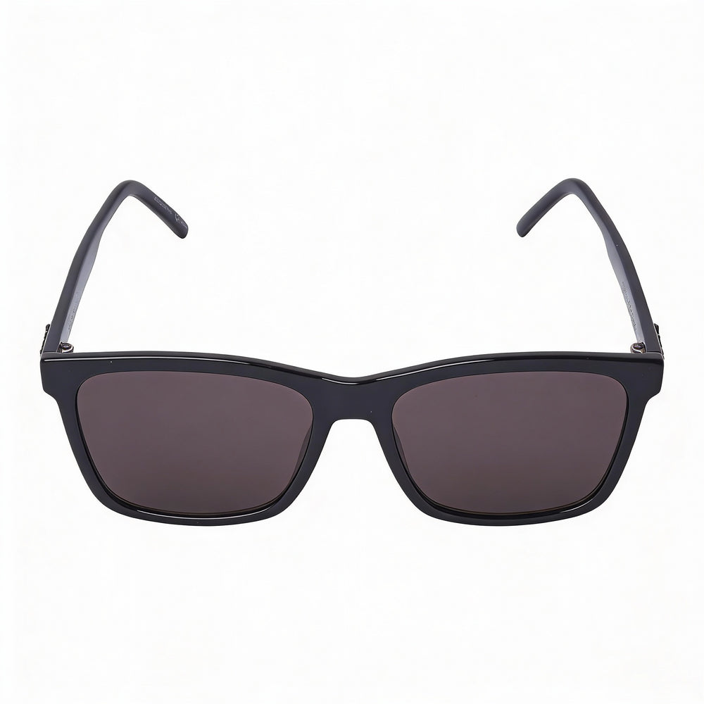 Gafas de sol clásicas Yves Saint Laurent para hombre, negras, con protección UV y montura RX, 56/17/145