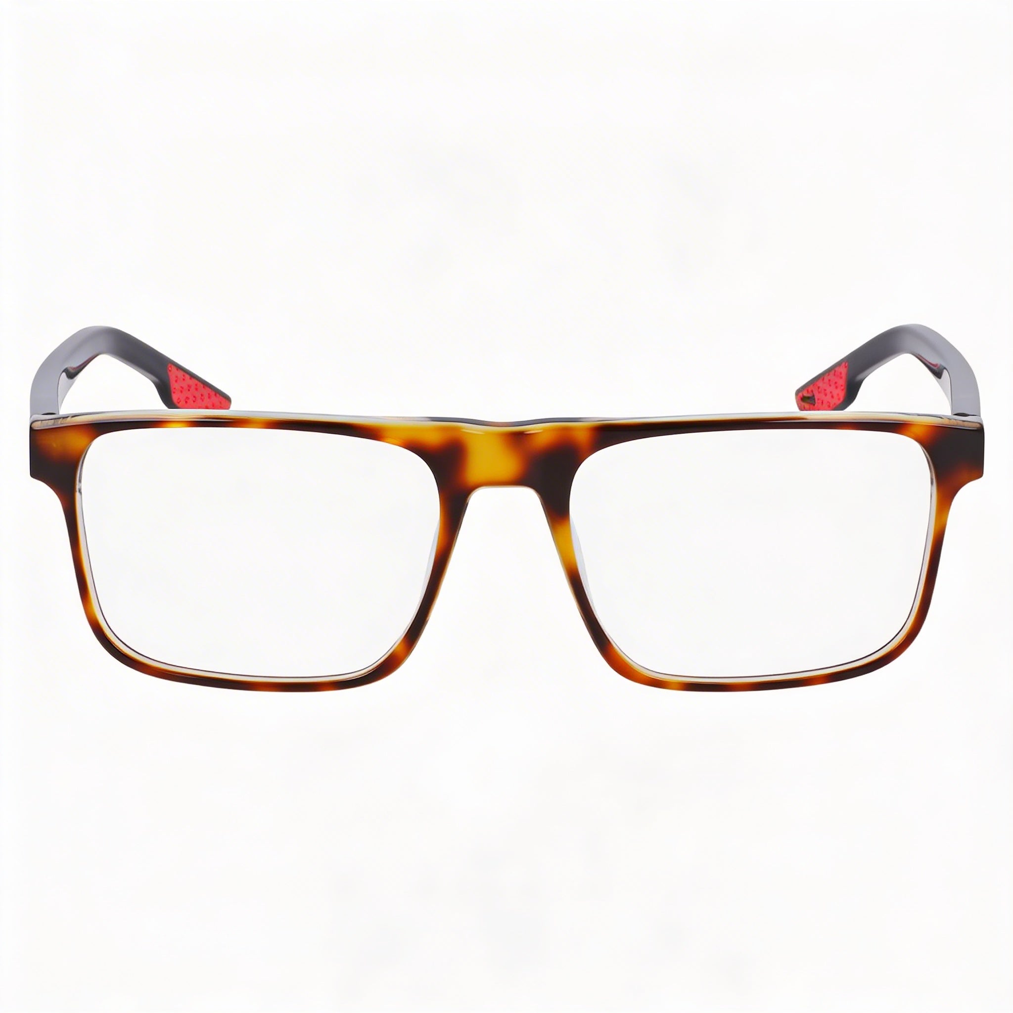 Gafas Nike 7161 Tortoise Crystal cuadradas unisex, de acetato de 54 mm, Photo 2