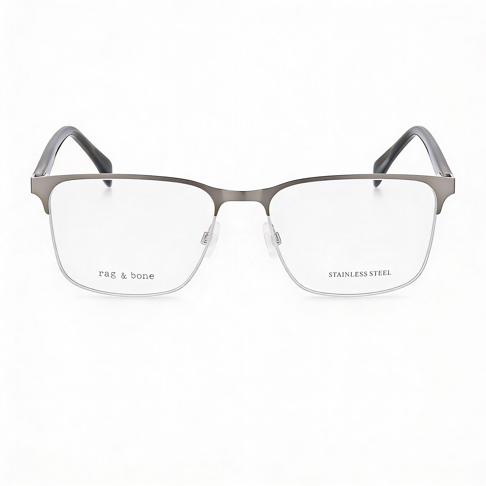 rag & bone Casual Men’s Sunglasses with Black Frame and Black Lenses, Size 54mm Lens, 17mm Bridge, 145mm Temple, Photo 2