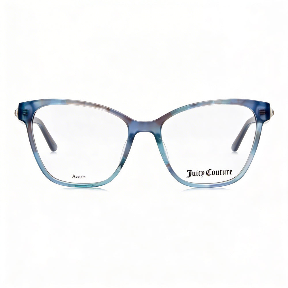 Juicy Couture Modern Women's Blue Havana Acetate Sunglasses 52mm
