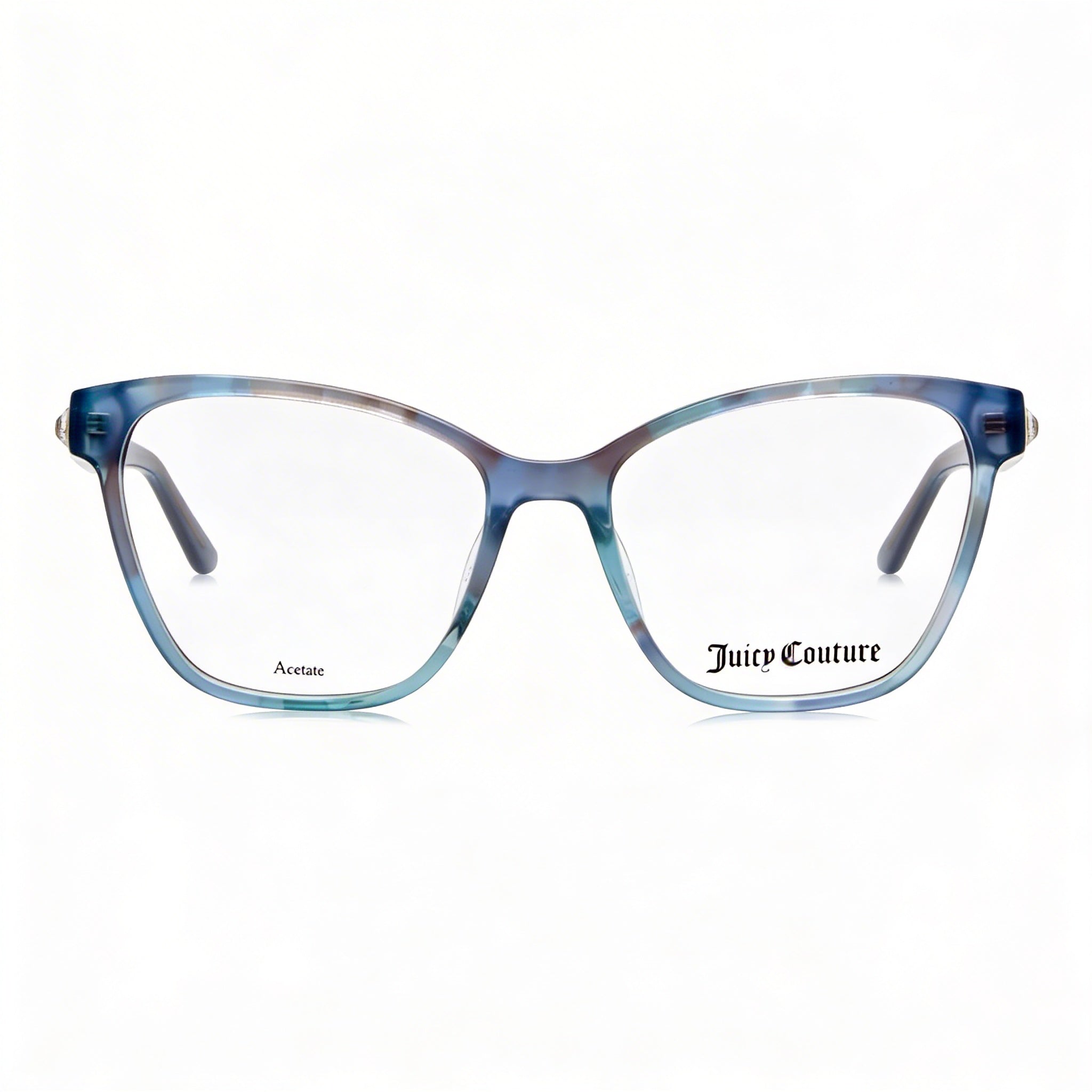 Gafas de sol Juicy Couture Modern para mujer en acetato azul habana de 52 mm, Photo 2