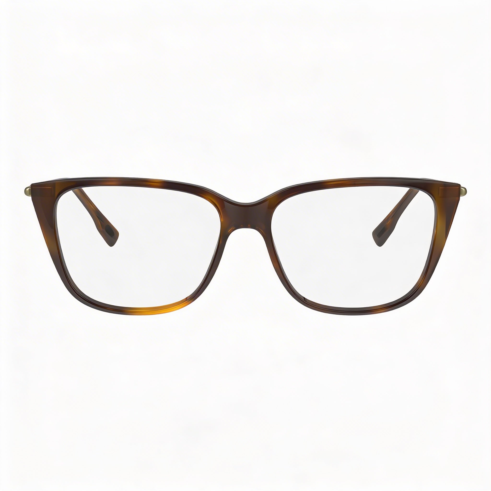 Montura de gafas de acetato moderno Lacoste para mujer en Habana con lentes de no policarbonato Habana de 54 mm, Photo 2