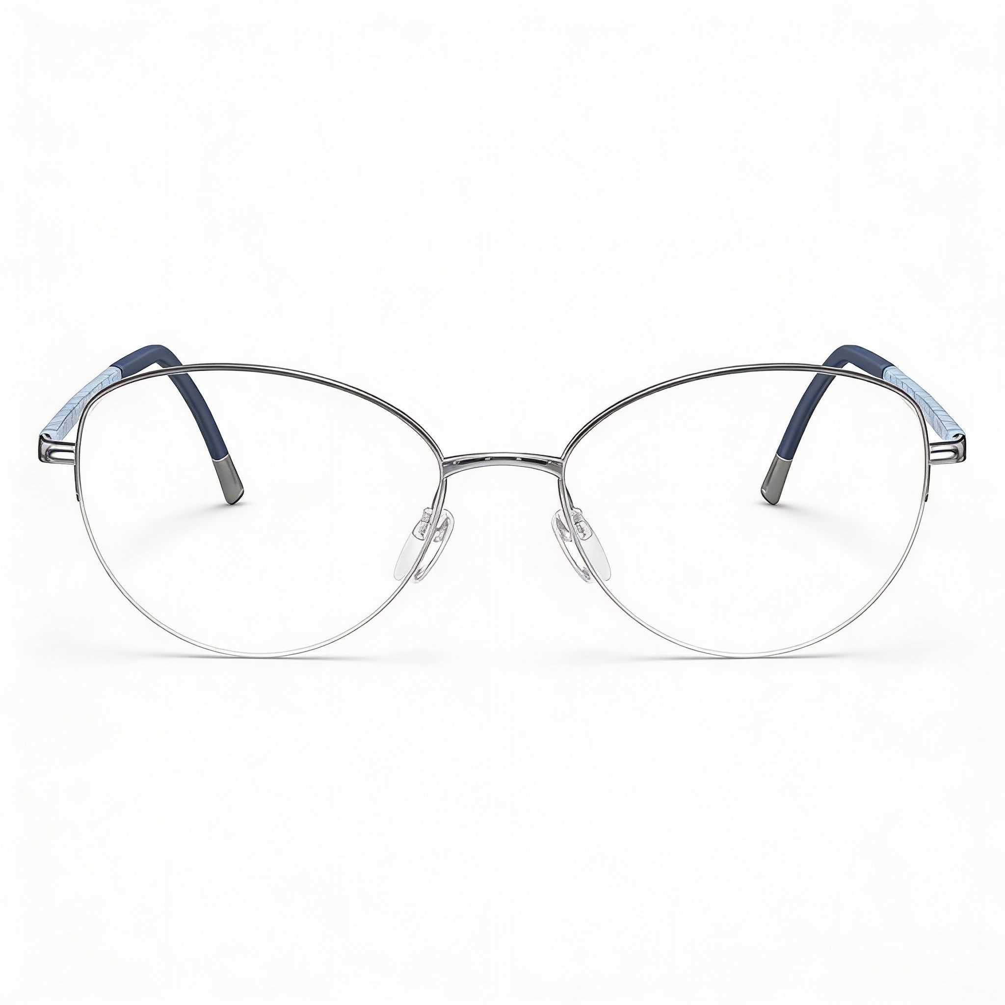 Gafas de sol Silhouettes Illusion Nylor 4560 para hombre, de metal, color cielo sedoso, lentes transparentes, 53-17-140, Photo 2