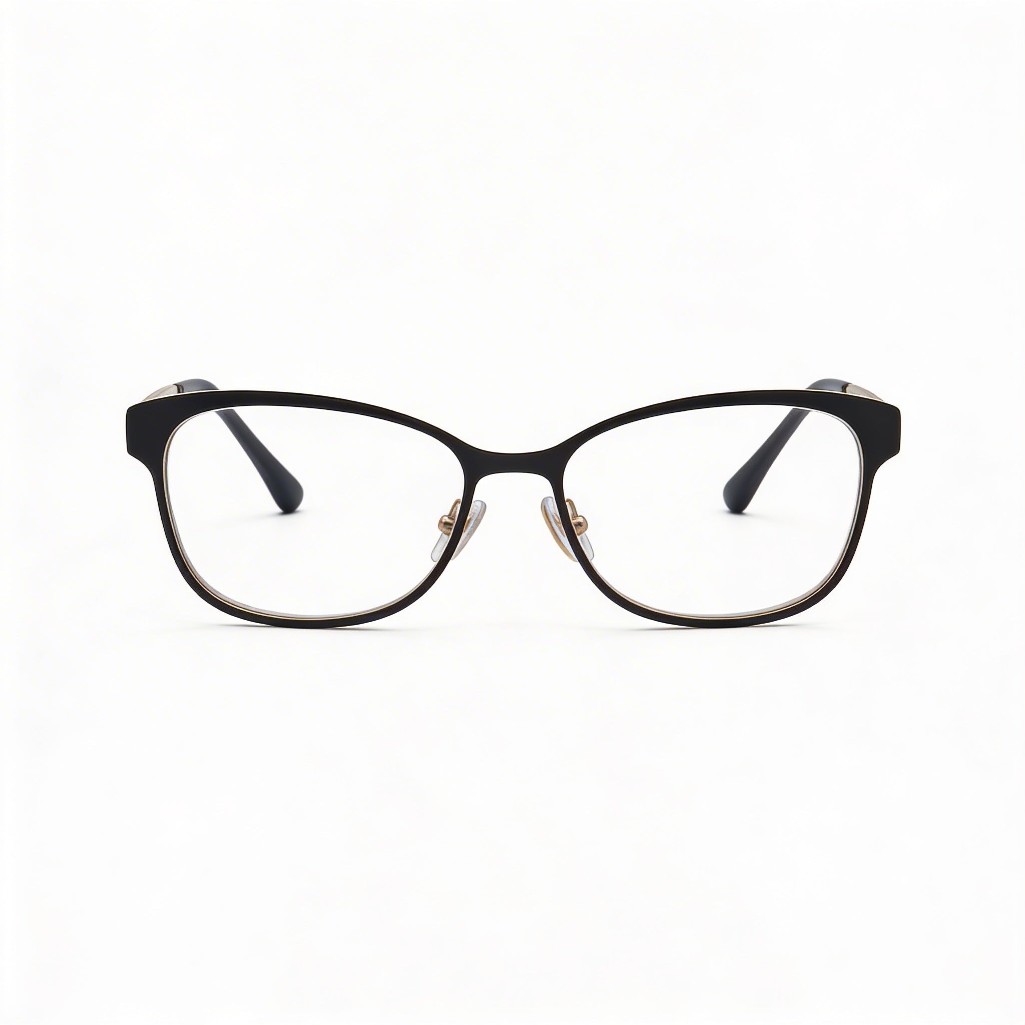 Jimmy Choo Fashion Glasses Women's Rectangular Matte Black Metal with Swarovski Crystal 54-16-145mm, Photo 2