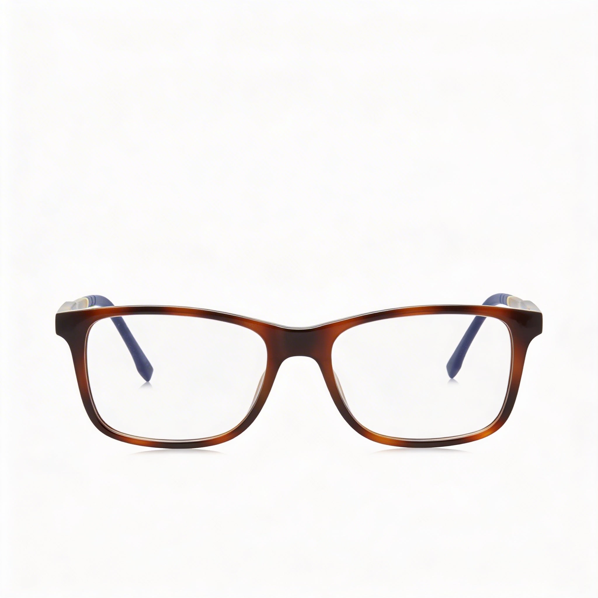 Lacoste Casual Style L3647 Unisex Eyeglasses featuring Injected Plastic Frame in Havana, 50mm Lens Width, Photo 2