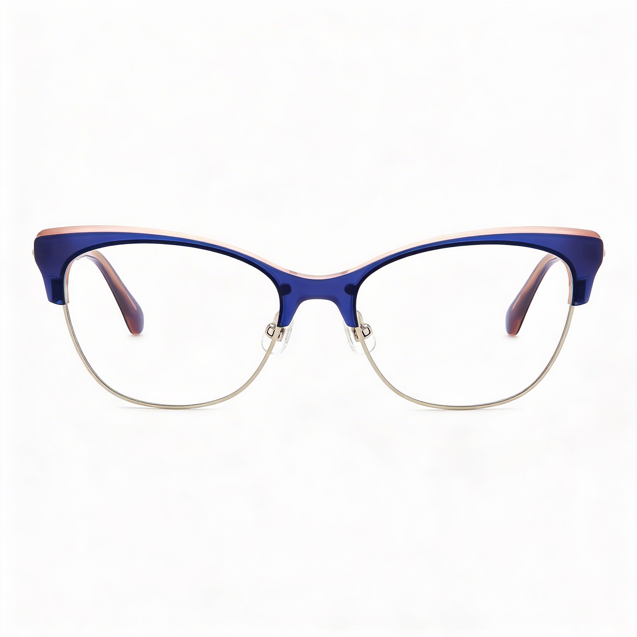 kate spade new york Classic Women's Blue Plastic Frame Blue Polycarbonate Lens Non-Polarized Sunglasses 51mm, Photo 2