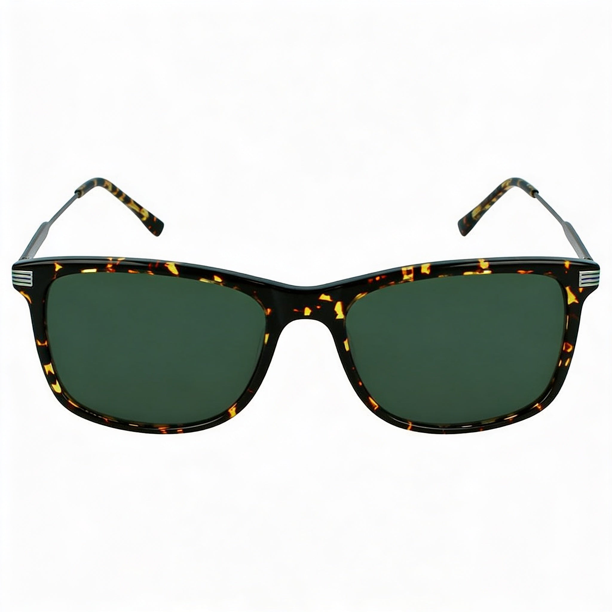 Lacoste Unisex Classic Rectangular Dark Havana Plastic Frame UV Protection Sunglasses 56mm, Photo 2