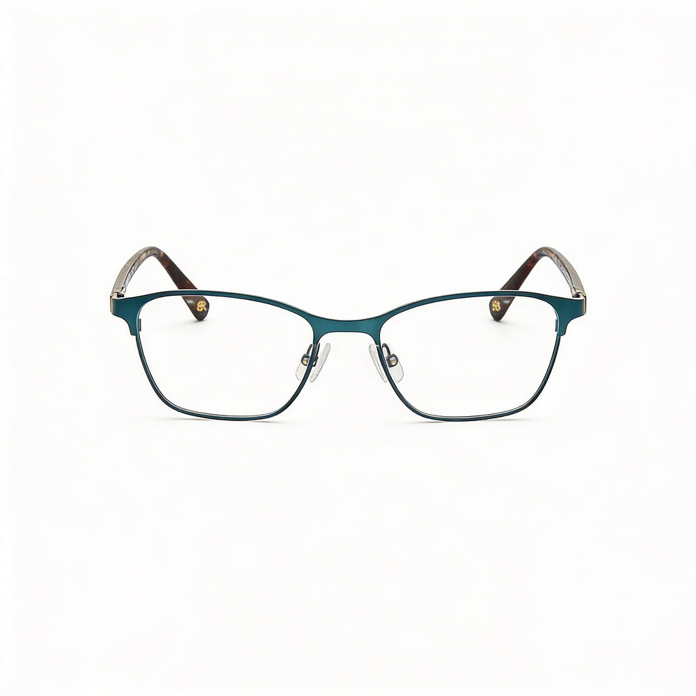 Banana Republic Camila Men's Blue Metal Frame Polycarbonate Clear Lenses Eyewear 51-17-135mm