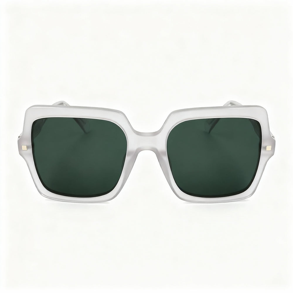 Polaroid PLD 4165/S/X Women's Casual Style Grey Plastic Frame Green Polarized Sunglasses 55mm