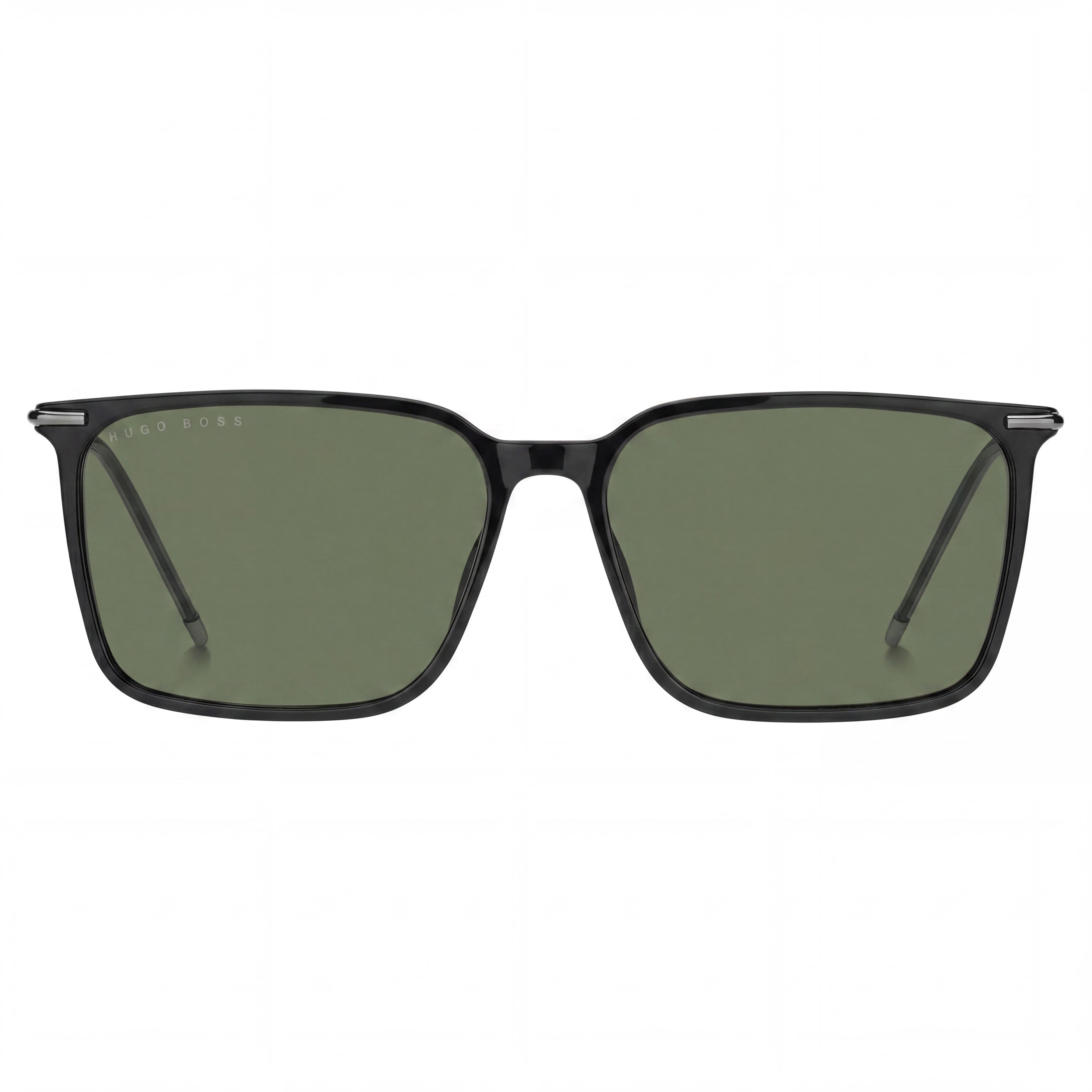 Hugo Boss BOSS 1371/S Classic Unisex Black Light Acetate UV Protection Sunglasses 57mm, Photo 2
