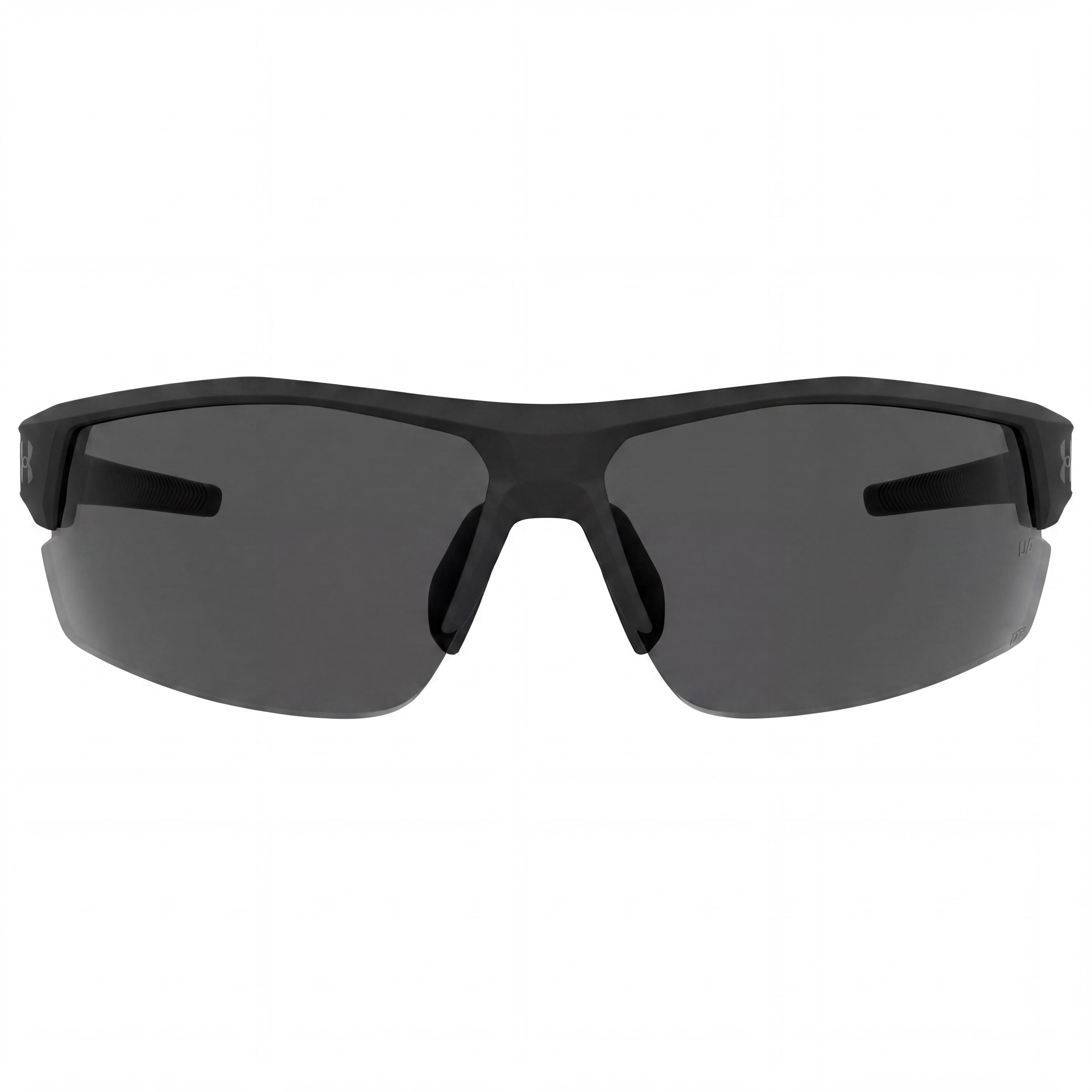 Under Armour Men's Sports Sunglasses Matte Black Oleophobic Grey Non-Polarized Polyamide 80mm UV Protection, Photo 2