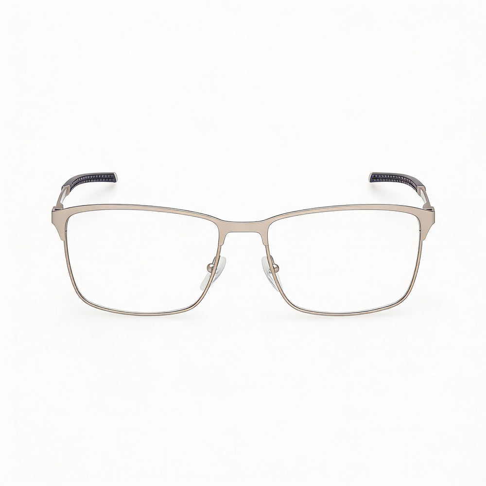 Gafas unisex adidas MODERNO con montura metálica y acabado paladio mate, lentes no polarizadas, talla 57-17-140