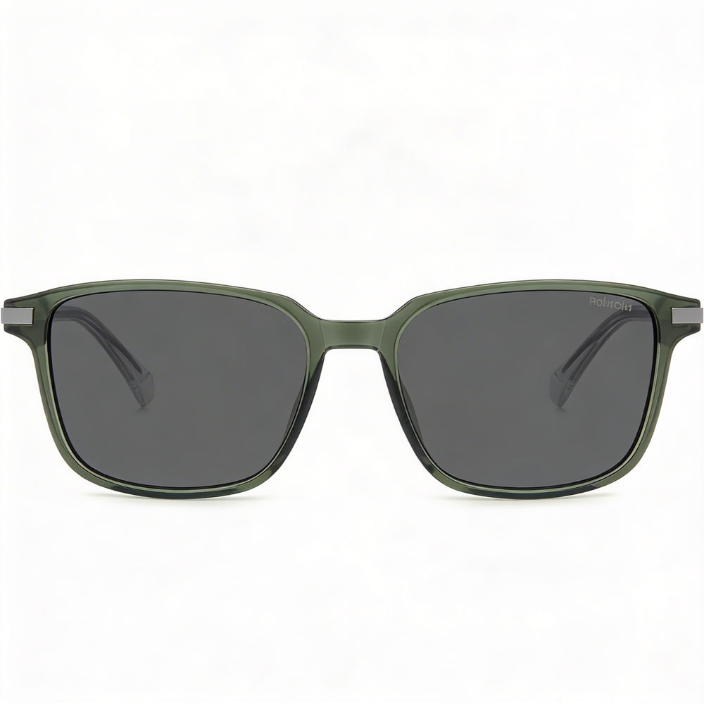 Polaroid Pld 4169/G/S/X Women's Polycarbonate Green Grey Frame Grey Polarized Lenses Sunglasses 54mm