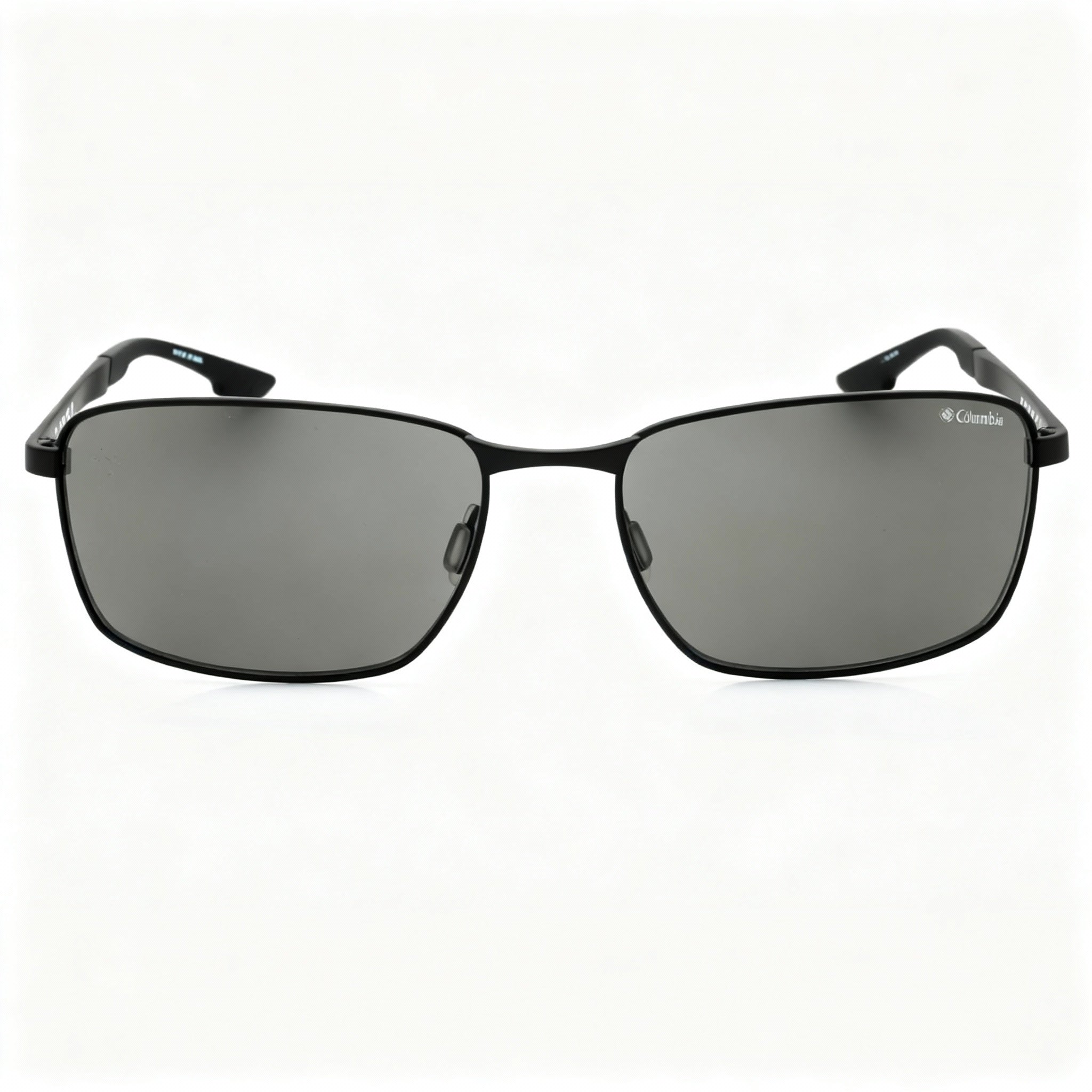Columbia C122s Men's Satin Black Plastic Frame Non-Polarized UV Protected Acetate Lens Sunglasses 61mm