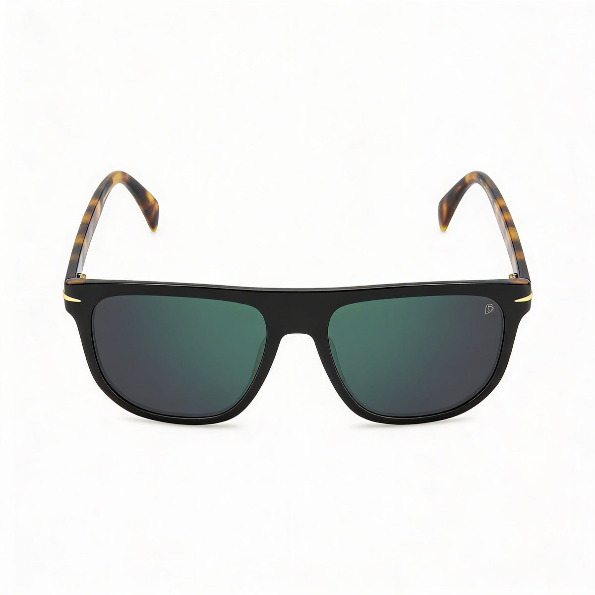 David Beckham DB 7111/S Black Square Sunglasses for Men, 56mm, Photo 2