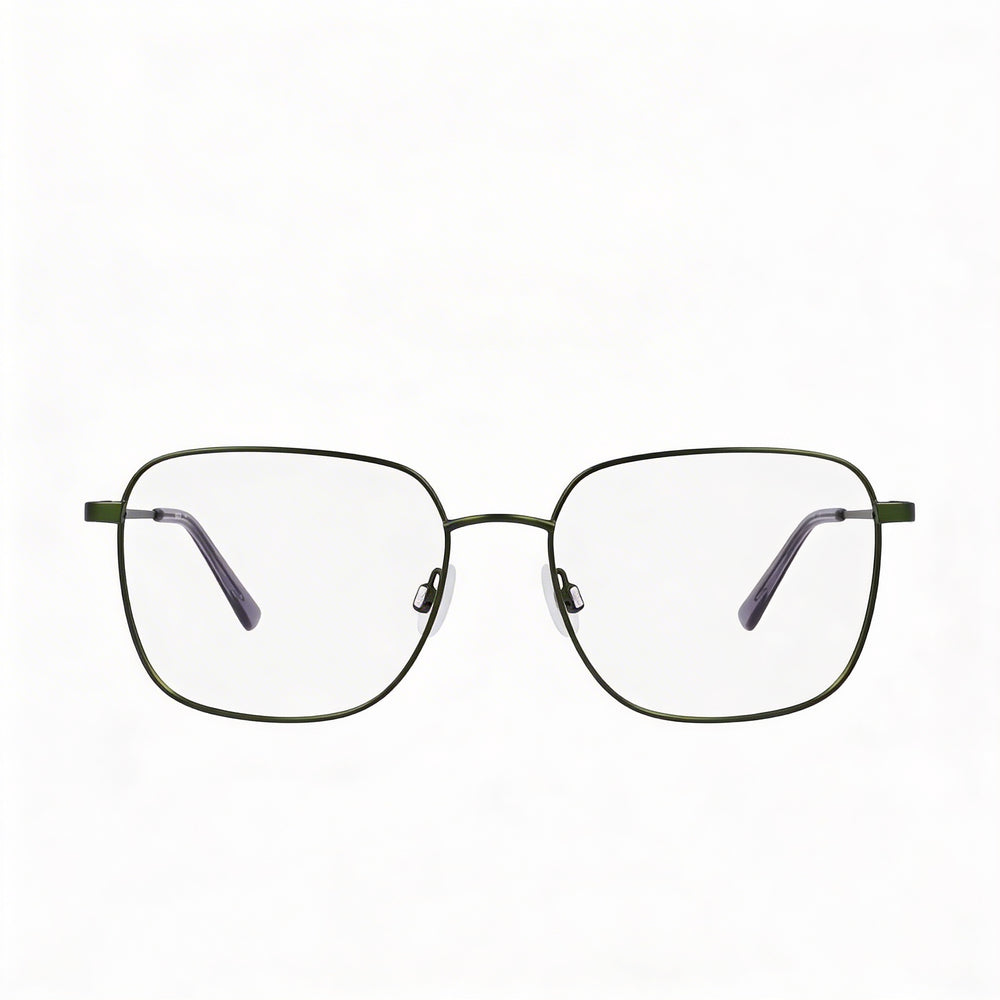 Gafas de vista Flexon H6070 para hombre, color musgo mate, 53 mm