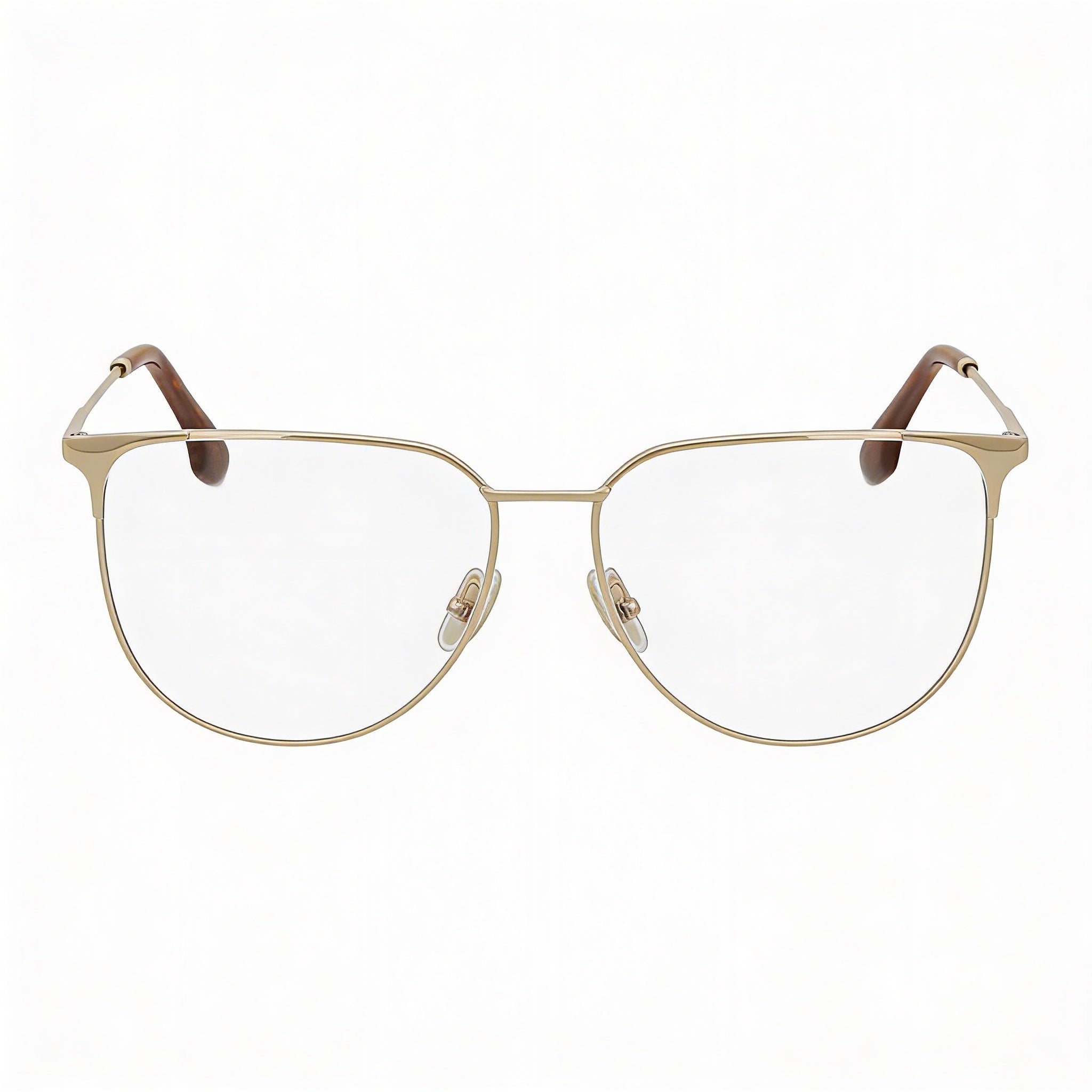 Gafas Victoria Beckham Modern para Mujer Cateye de Metal Oro Rosa con Lentes de Demostración Transparentes Listas para Graduación 55mm, Photo 2