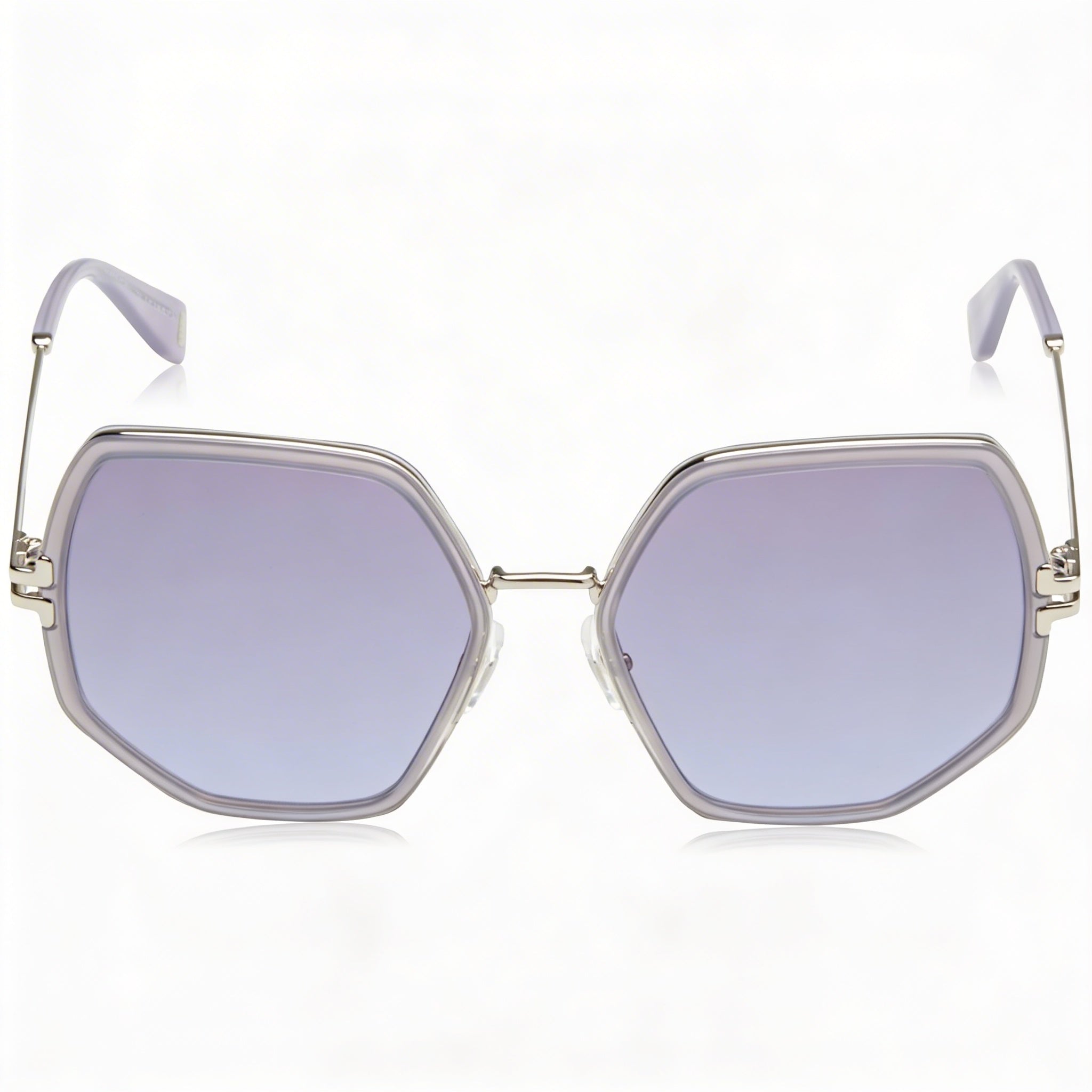 Marc Jacobs Light(Jar) Women’s Lightweight Metal Frame Violet Palladium Grey RX-Able UV 400 Sunglasses 58mm, Photo 2