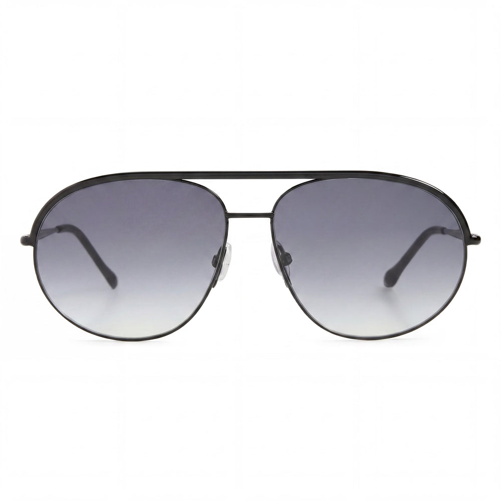 Isabel Marant Women's Classic Black Stainless Steel Non-Polarized Sunglasses Dark Grey Shaded 62mm