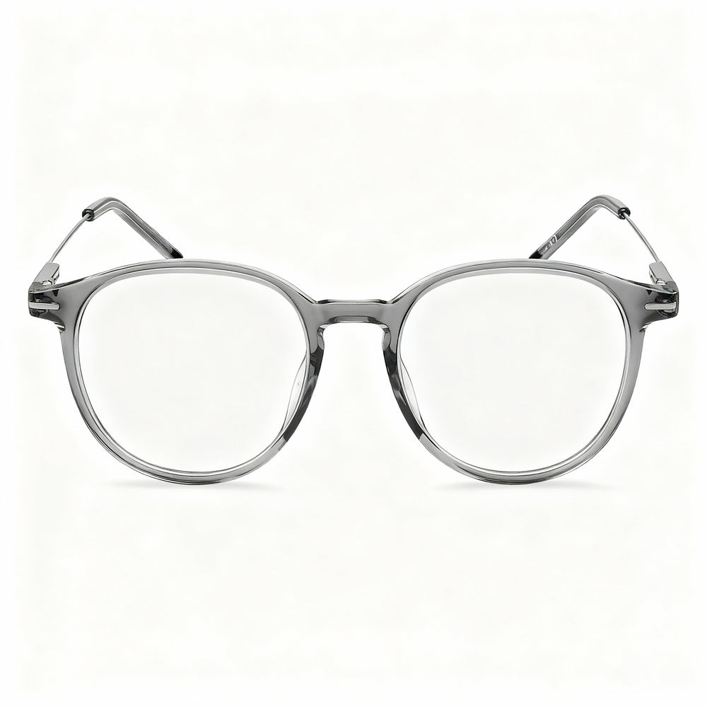 HUGO Panthos Unisex Magnesium Frame Eyewear in Grey Dark Ruthenium with Polycarbonate Non-polarised Lenses 50-19-145