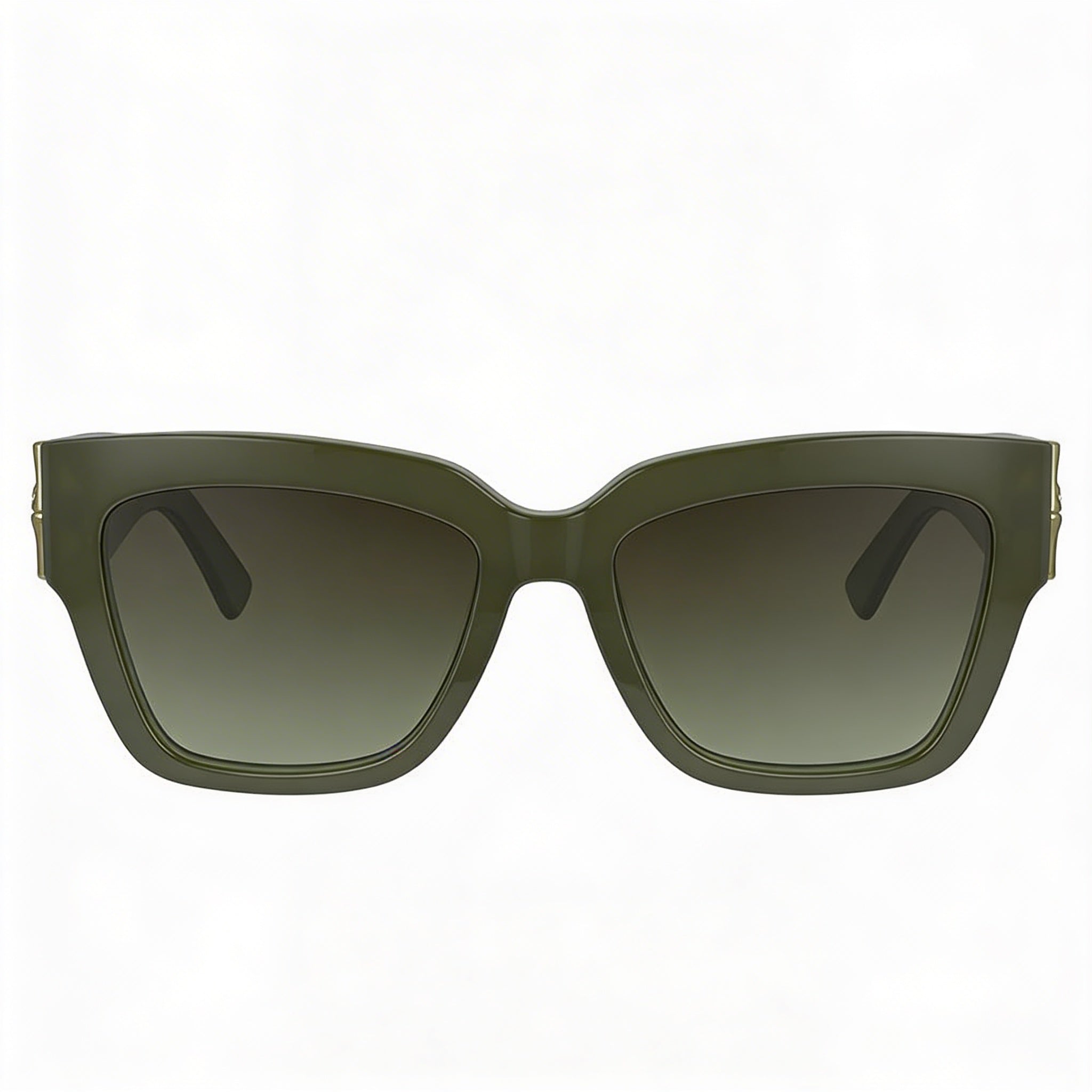 Gafas de sol Longchamp LO745S casuales para mujer, de acetato multicolor con lentes salvia y protección UV, 53 mm, Photo 2