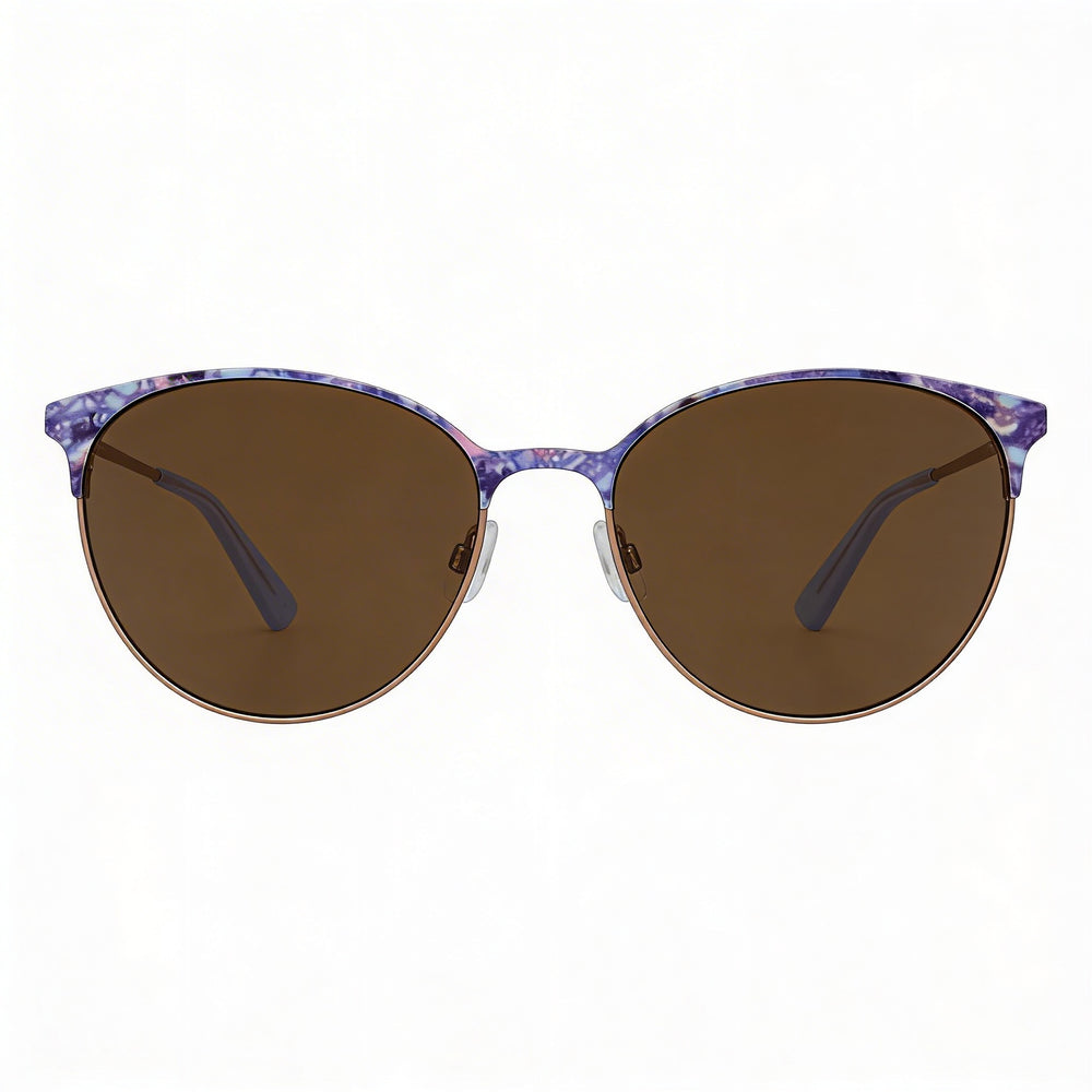 bebe Bb7244 Men's Rose Gold Plastic Frame with Acetate Lenses UV Protection Eyewear 57-17-140mm