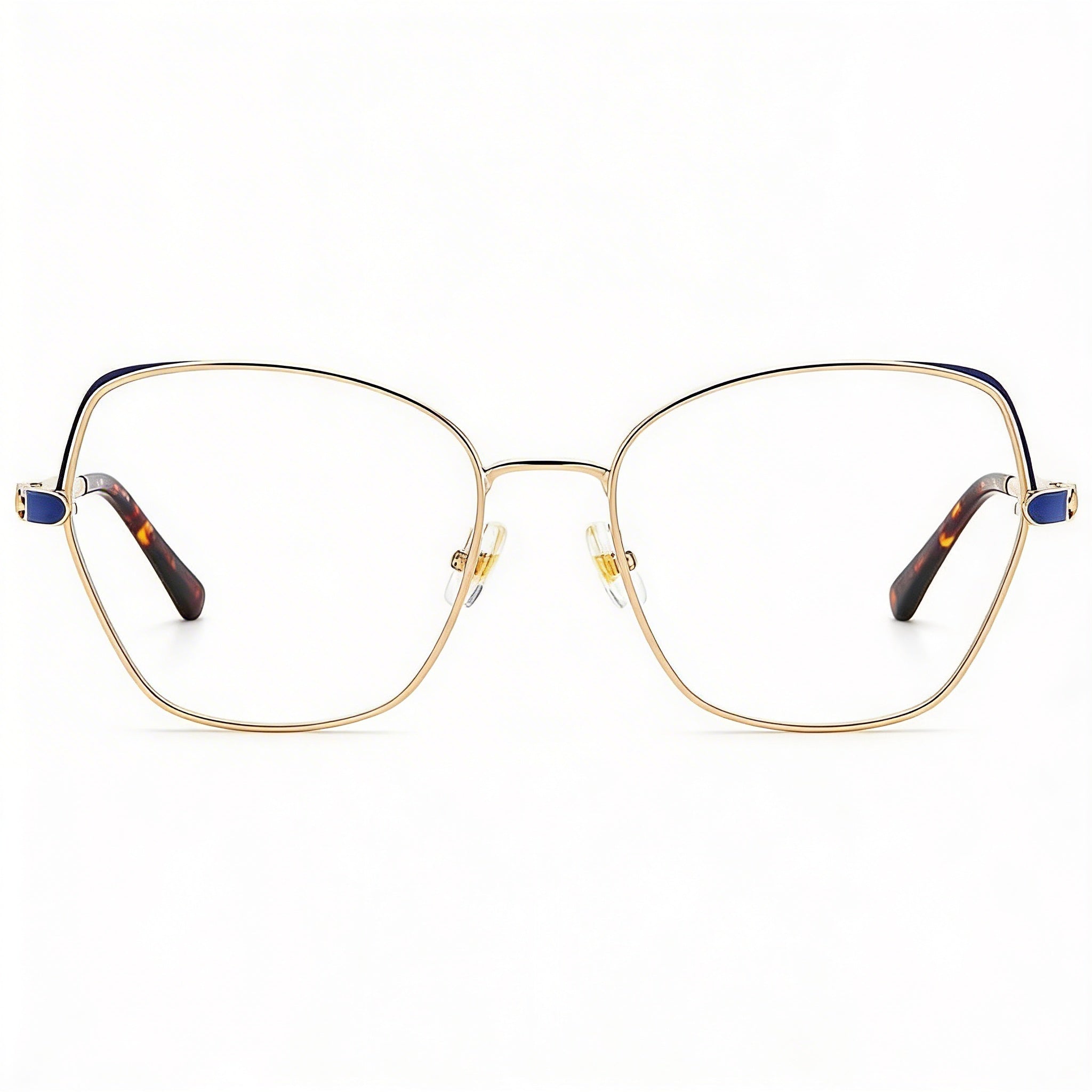 Kate Spade New York Casual Women's Gold Blue Acetate Frame Polarized Polycarbonate Sunglasses 47.5mm, Photo 2