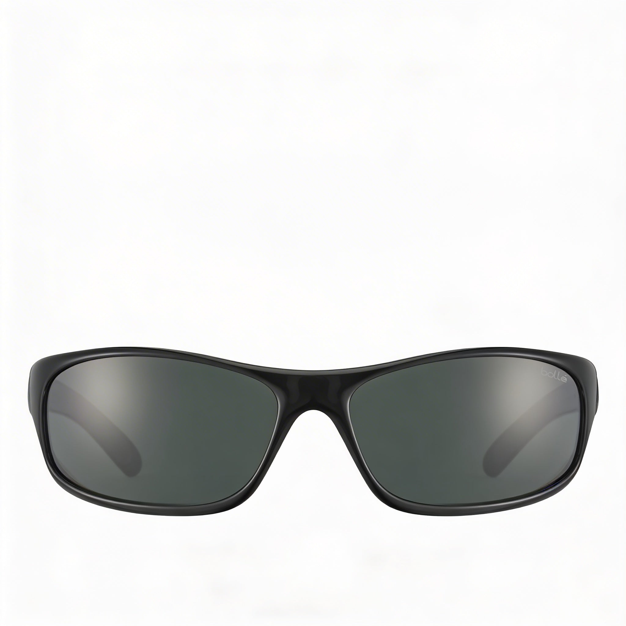 bollé Gafas de sol unisex Shiny Black /Polarized Inland Gold, montura de resina negra brillante, lentes polarizadas TNS oleo AF, 100% protección UV, ancho de lente 125, Photo 2