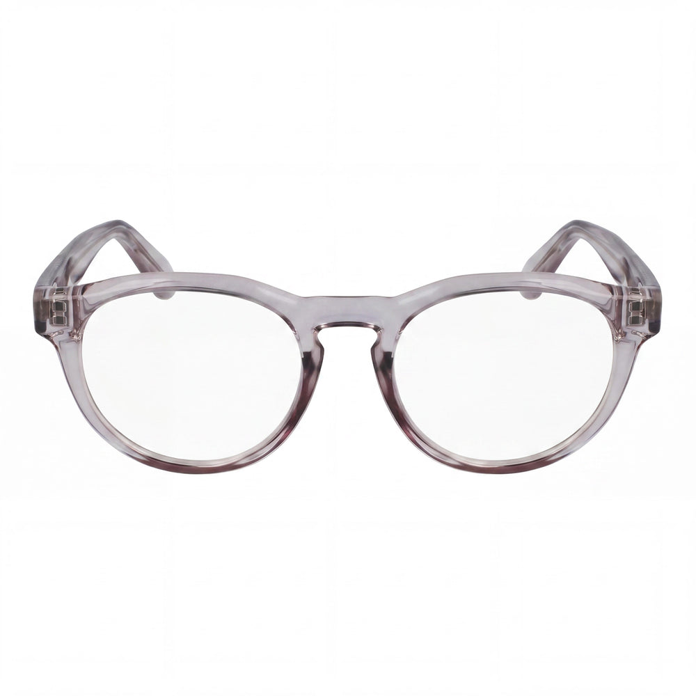 Ferragamo Sf2987e Unisex Acetate Optical Eyeglasses Transparent Grey with Polycarbonate Lenses 50mm
