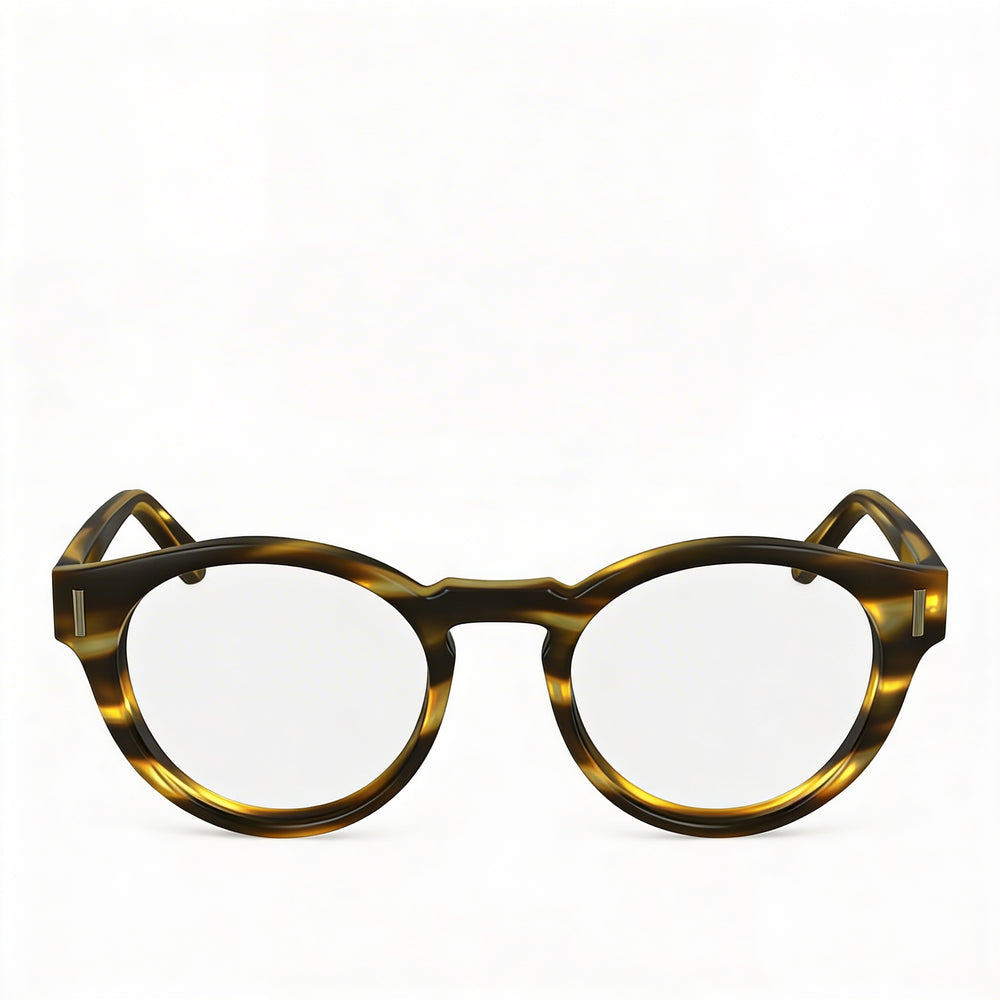 Ferragamo SF2998 Gafas de sol unisex de acetato marrón a rayas estilo moderno sin polarizar 50 mm