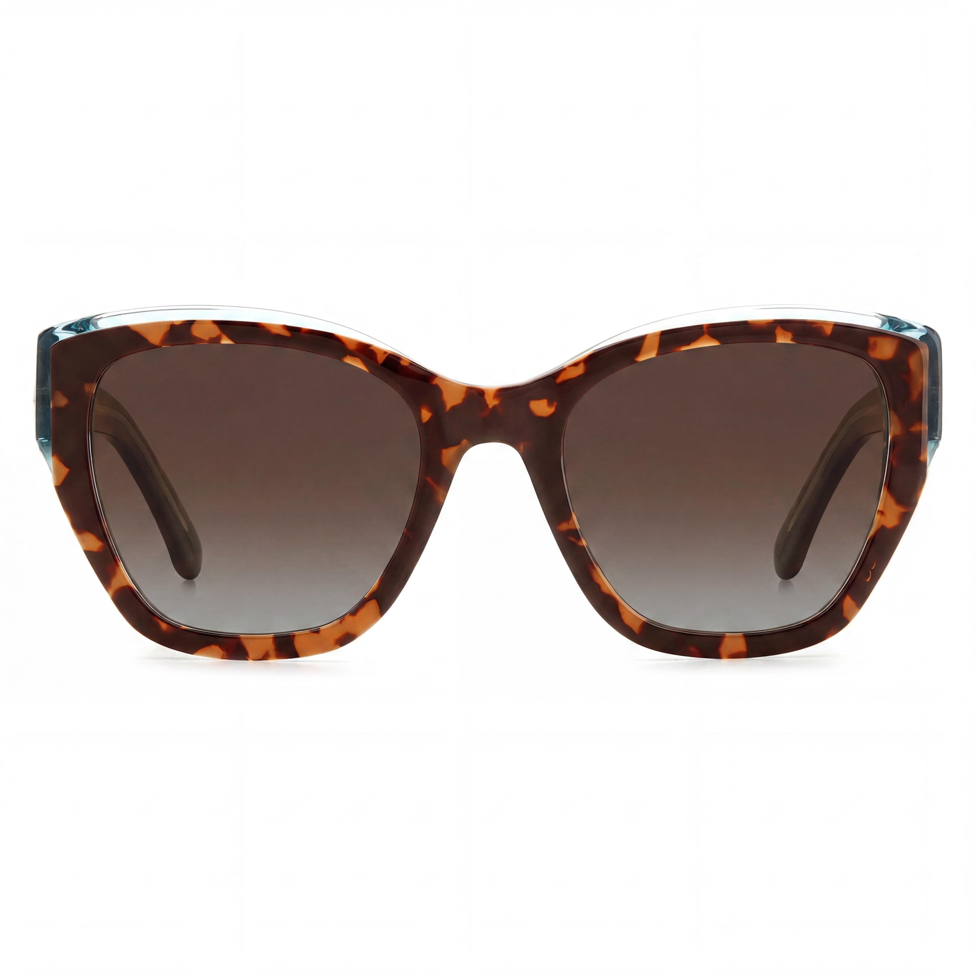 kate spade new york Yolanda/S Women's Cat Eye Havana Brown Plastic Brown Shaded Polarized UV Sunglasses 51mm, Photo 2