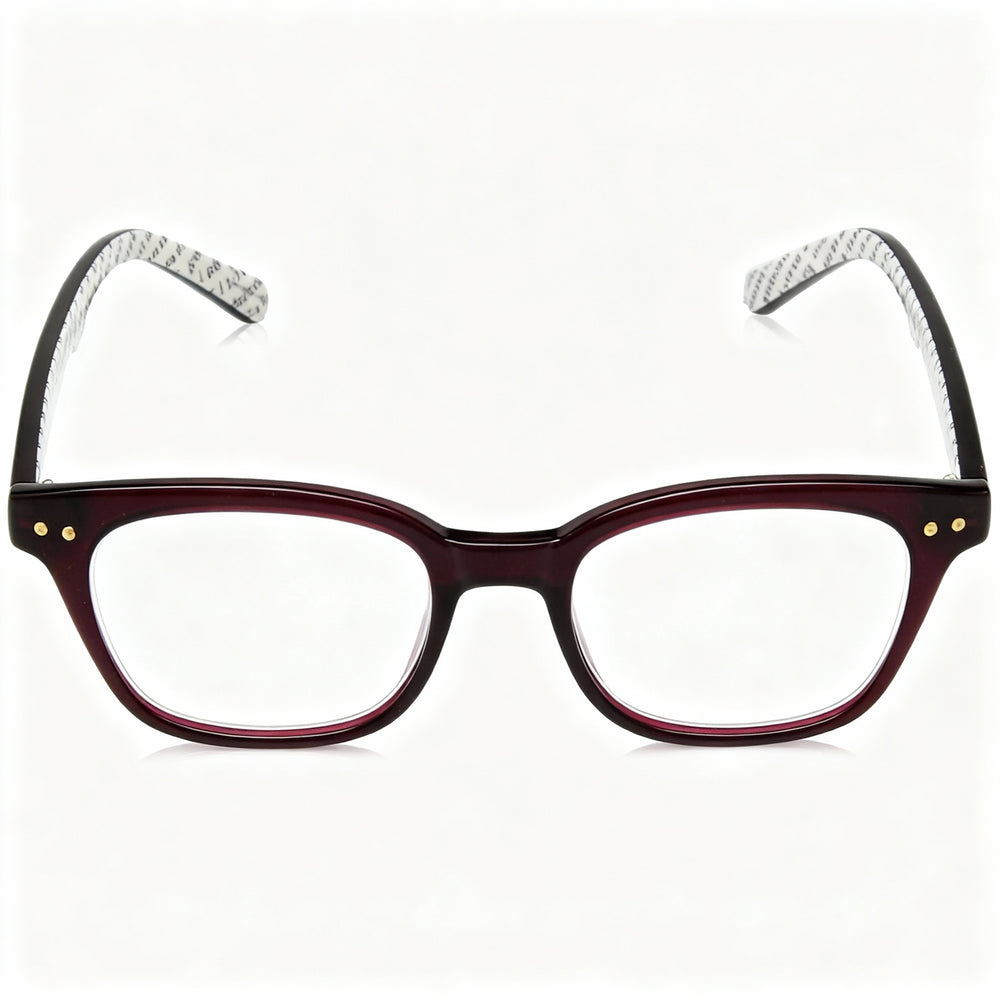 Gafas de sol Rebecca2 de Kate Spade New York para mujer, montura de plástico, no polarizadas, color burdeos ópalo, 48-21-134 mm