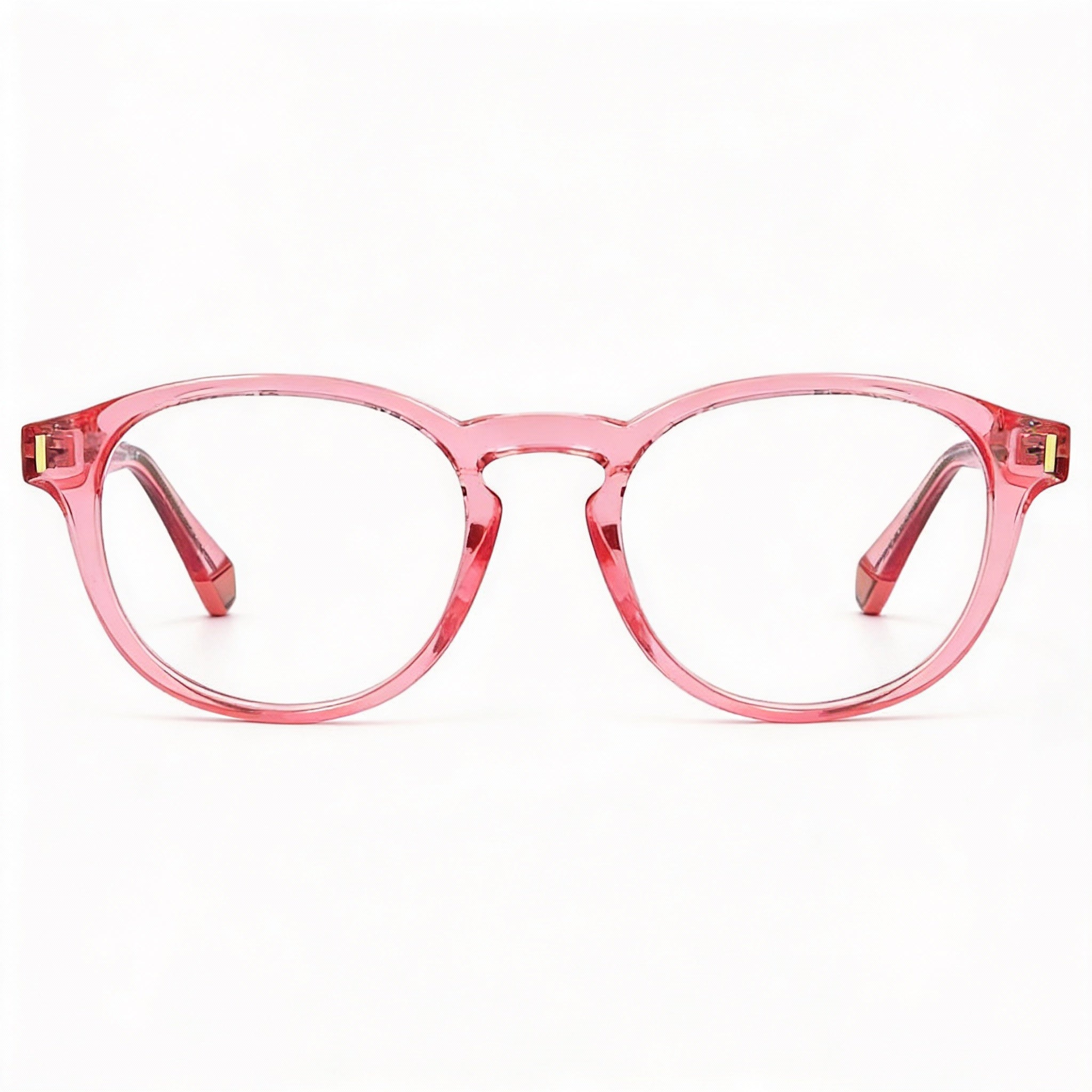 Gafas Polaroid Casual Unisex con montura inyectada, lentes sin policarbonato, color salmón, ancho de lente de 50 mm, Photo 2