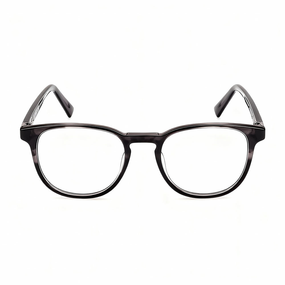 Timberland Modern Men's Grey Acetate Non Polarized Eyeglasses with Transparent Plastic Lenses 50-18-145