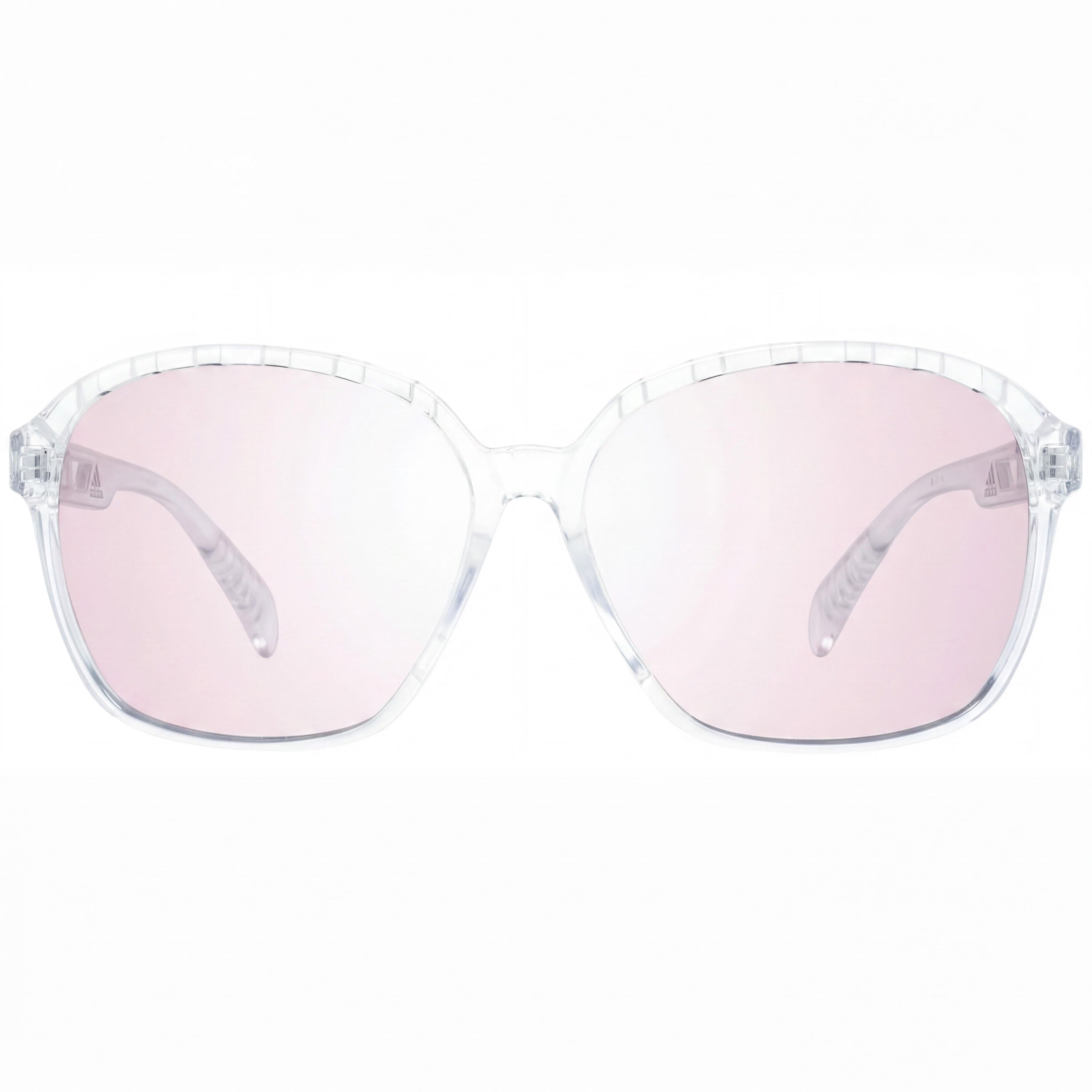 adidas Contemporary Women's Crystal Plastic Frame UV Protection Brown Mirrored 62mm Sunglasses, Photo 2