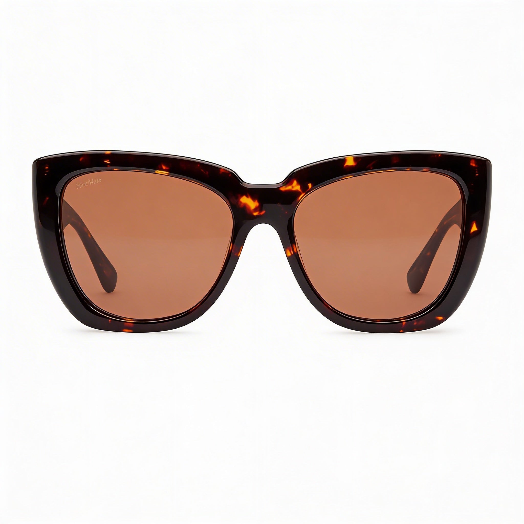 MaxMara Mm0090 Unisex Acetate Eyewear, Dark Havana Frame, Non-Polarized UV 400 Lenses, 54mm Lens Width, Photo 2