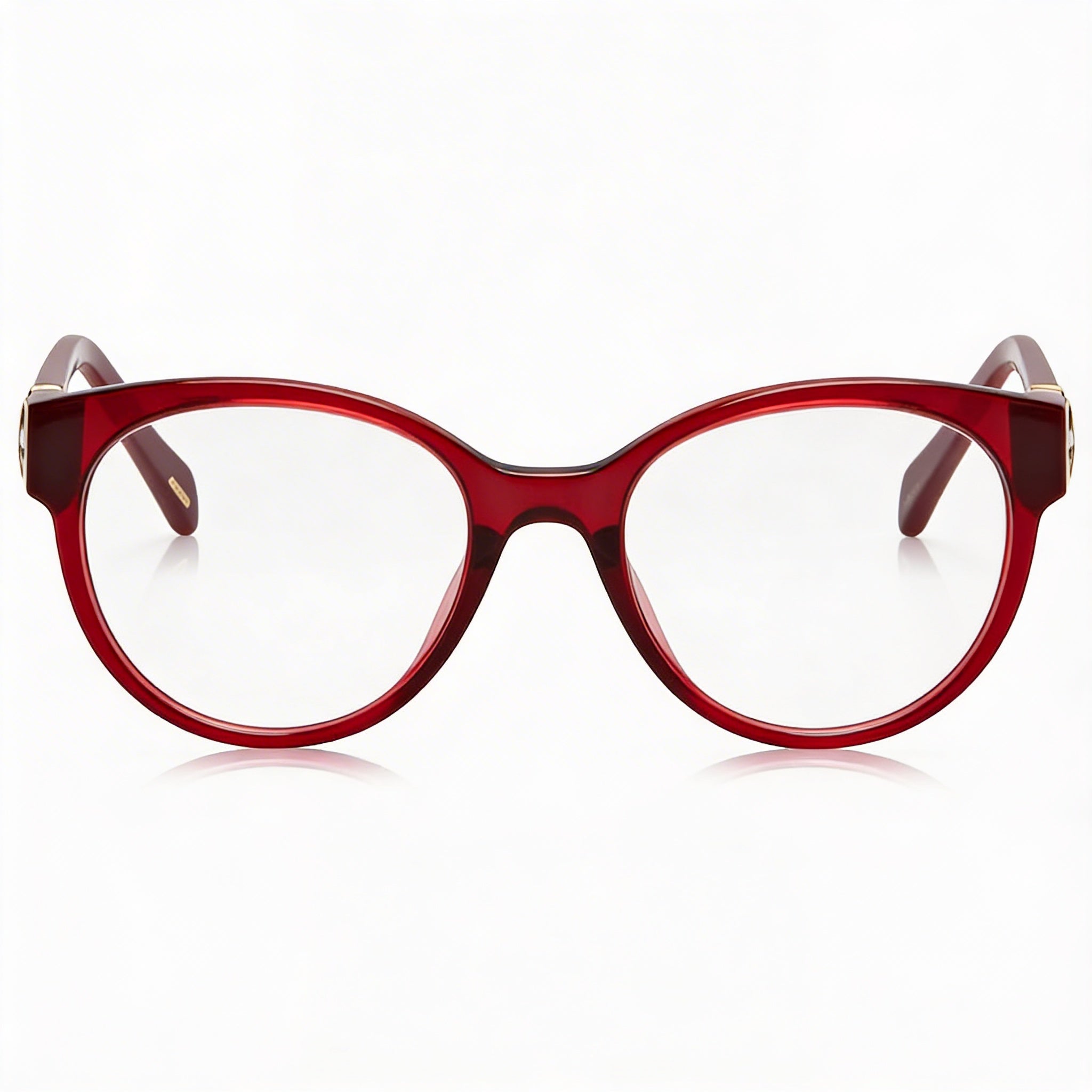 Chopard Classic VCH350S Women's Bordeaux Scuro Trasparente Lucido Acetate Optical Frame 53-19-145mm, Photo 2
