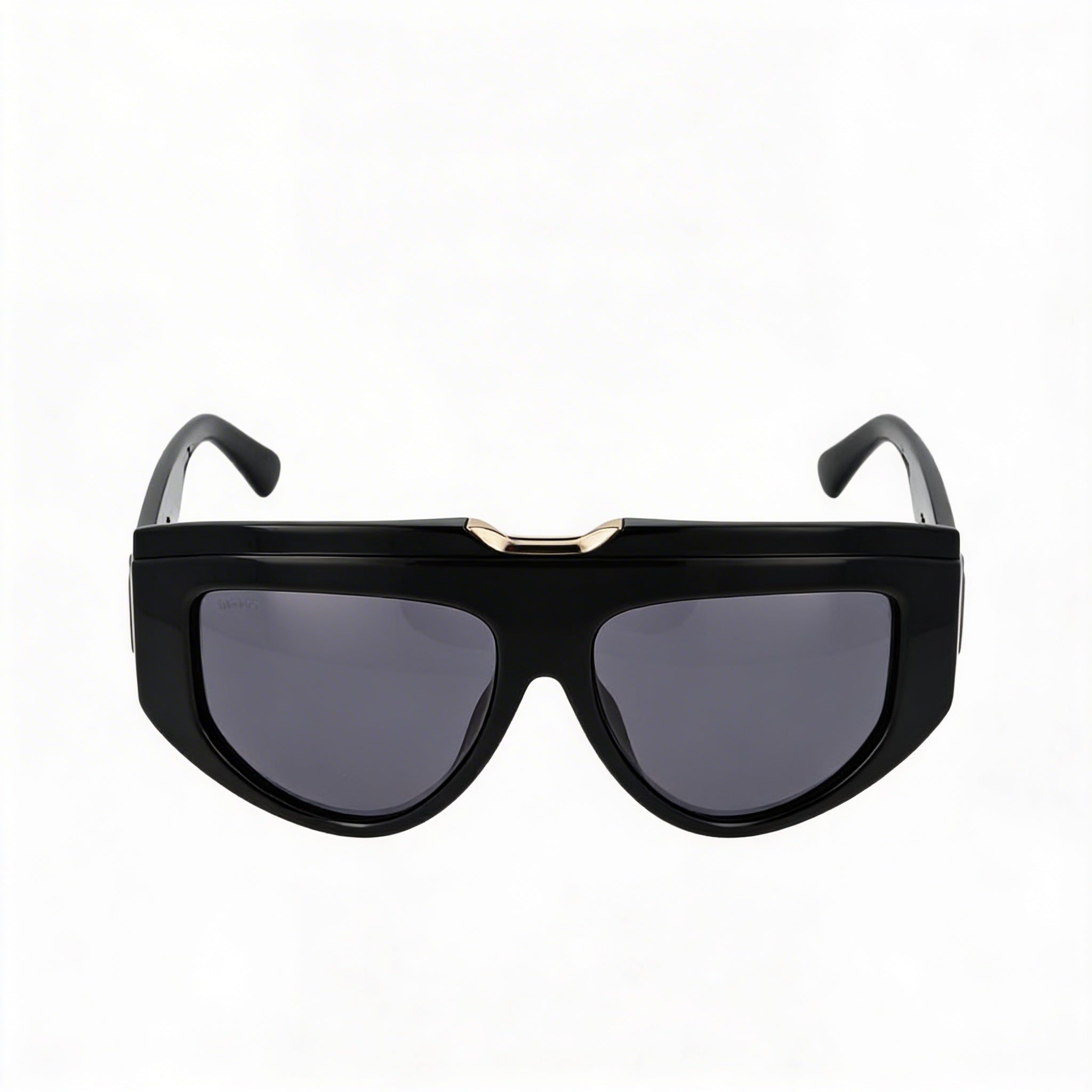 MaxMara Mm0083 Men's Black Frame Smoke Non-Polarized Acetate Lenses Eyewear 57-15-135mm, Photo 2