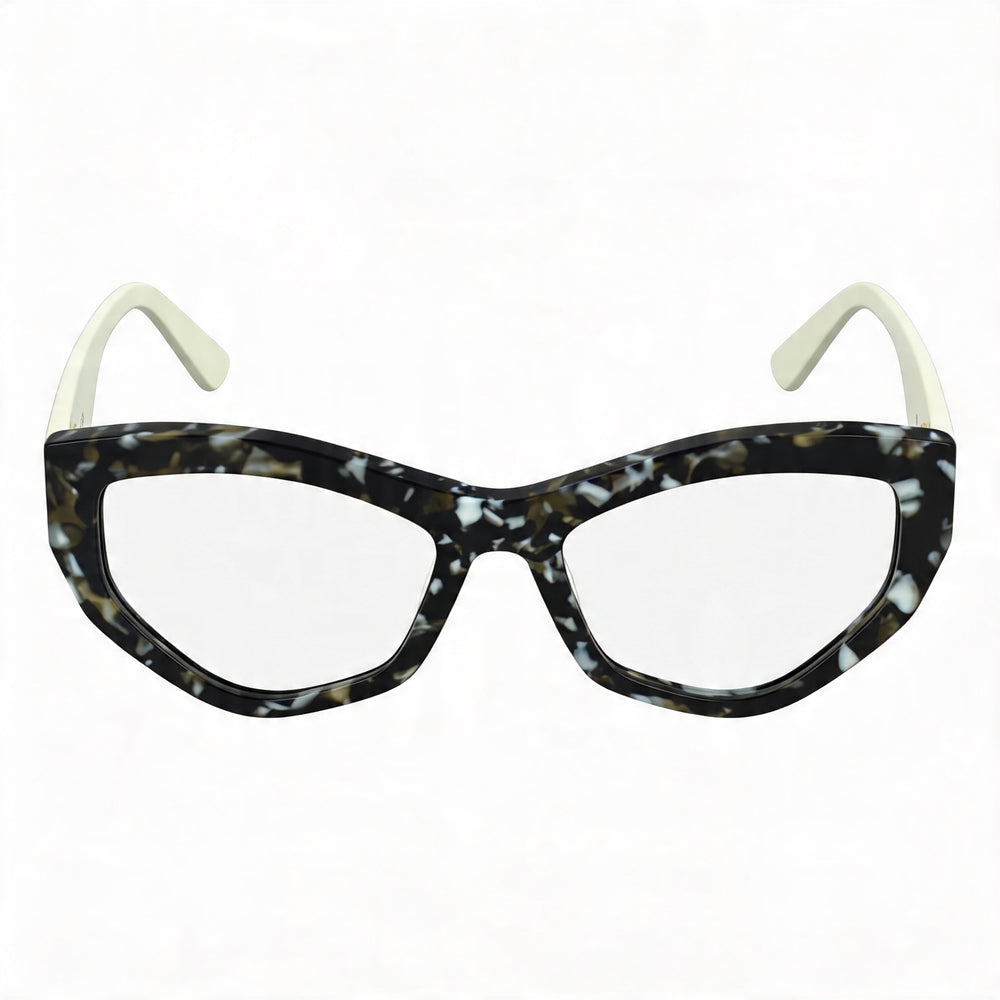 KARL LAGERFELD Kl6211 Unisex Acetate Optical Frames Marble Black Lens 55mm Bridge 17mm Temple 140mm