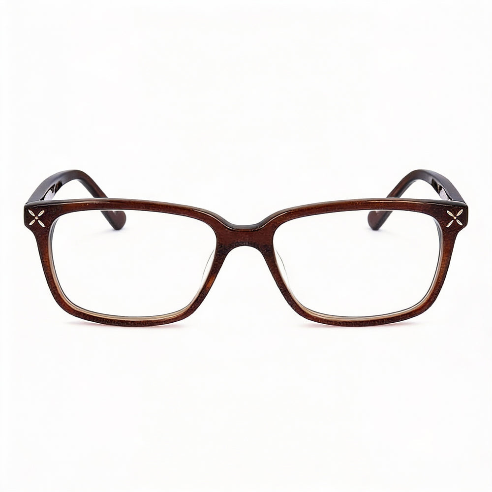Gafas de estilo moderno Liu Jo, unisex, montura marrón