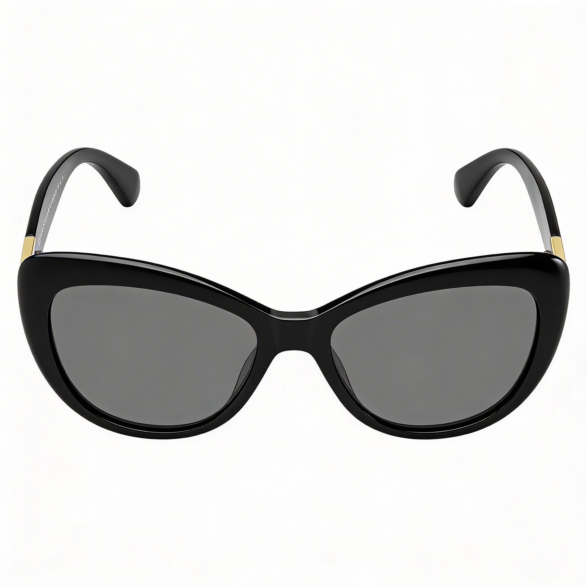 Gafas de sol Kate Spade New York Emmalynn/S para mujer, de plástico negro, polarizadas, grises, con protección UV 100 %, 54 mm, Photo 2