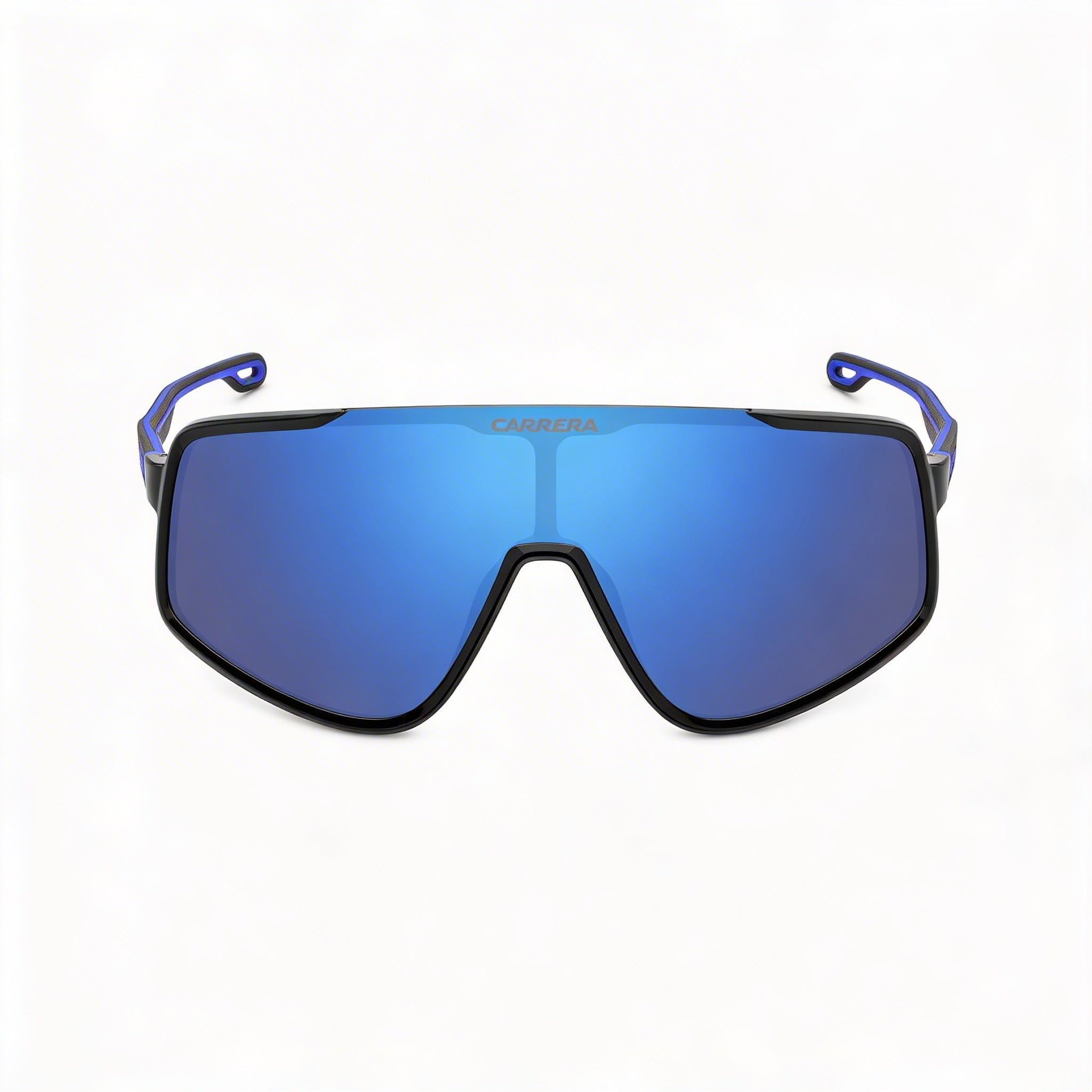 Carrera 4017/S Men's Casual Black Blue ECO Polyamide Frame Sunglasses Blue Multilayer Lenses 99mm, Photo 2